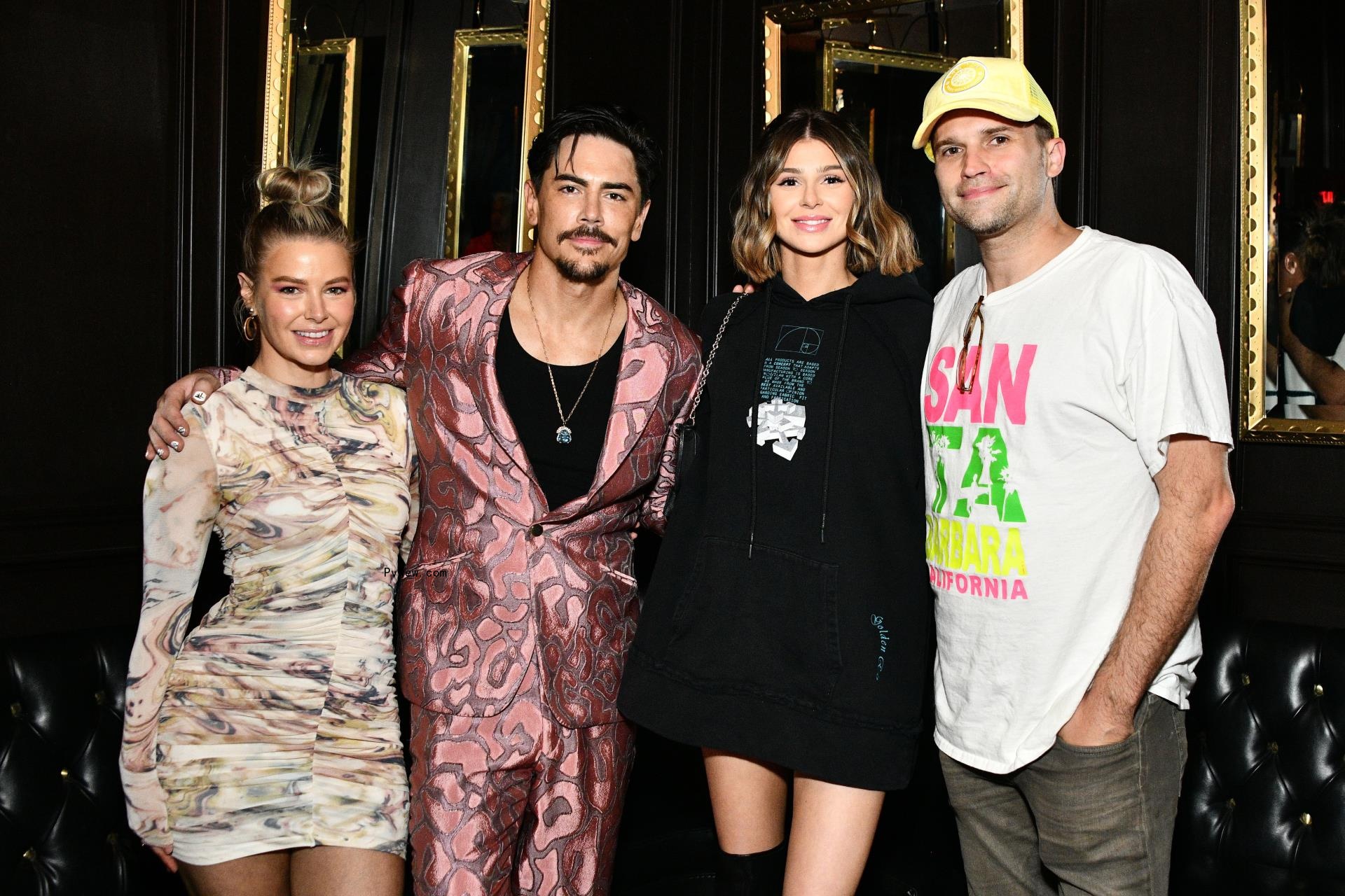 Ariana Madix, Tom Schwartz, Raquel Leviss and Tom Sandoval pose for pic