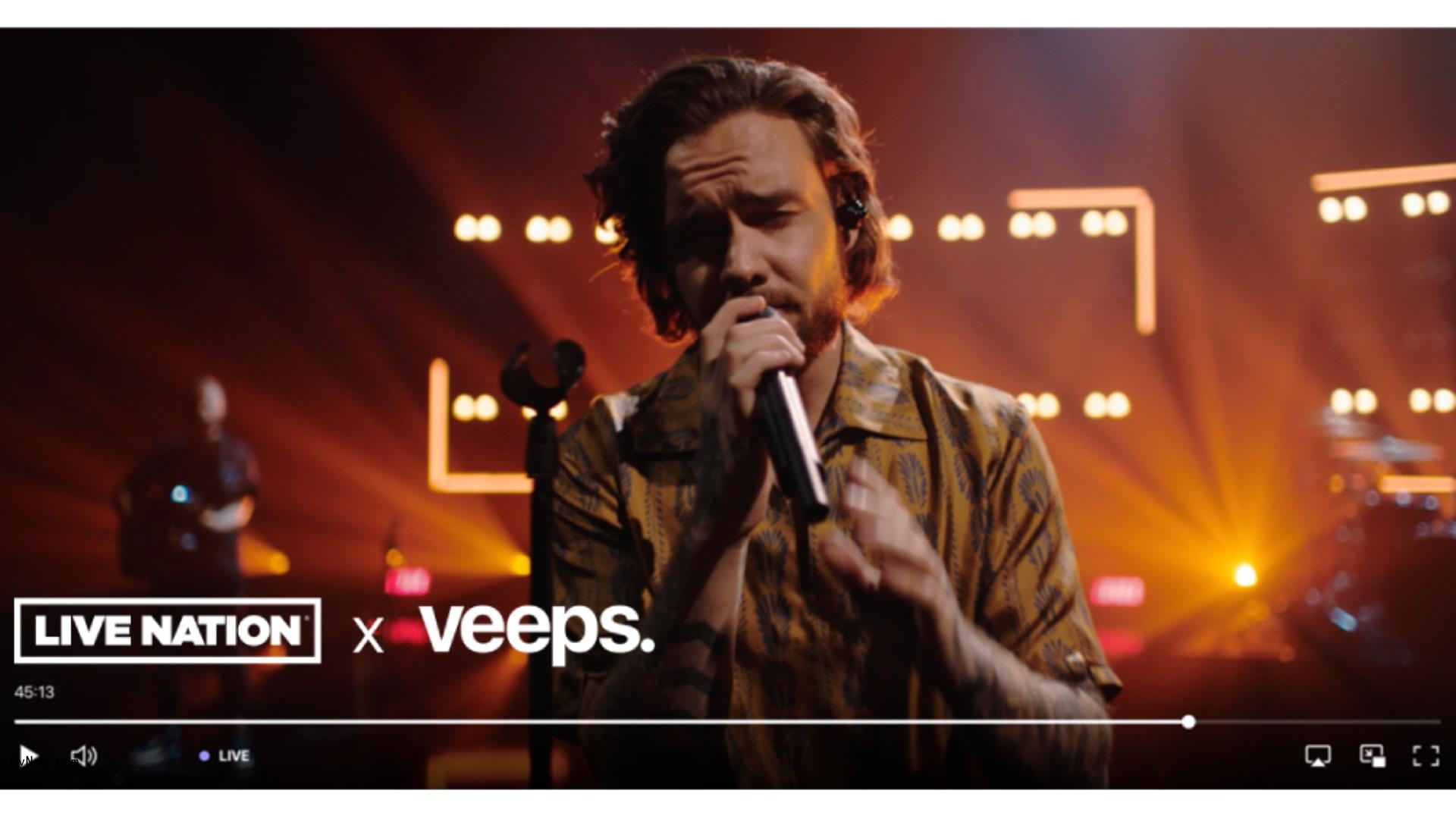 Live Nation Acquires Majority Stake in Livestream Platform Veeps
