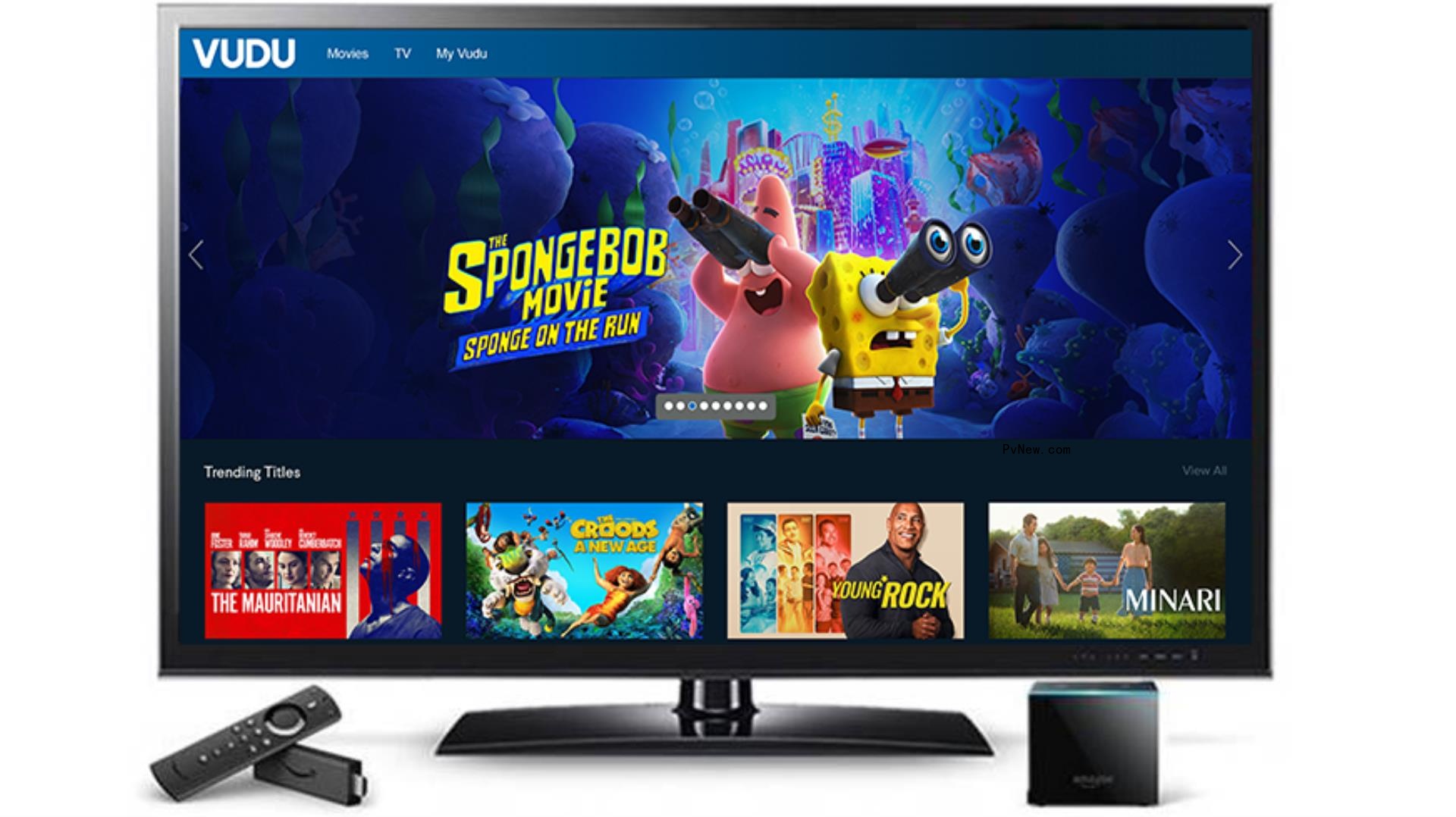 Vudu Is Coming to Amazon Fire TV Devices