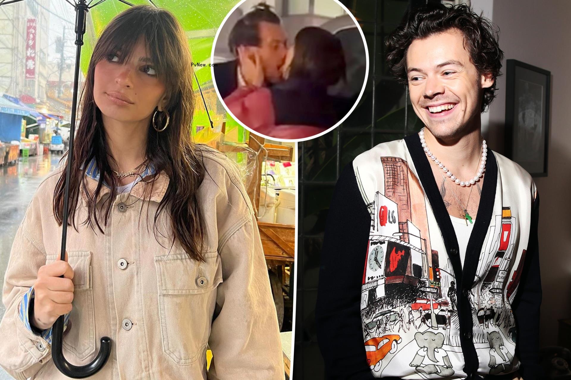 Emily Ratajkowski on Harry Styles kiss: ‘Sometimes things just happen’