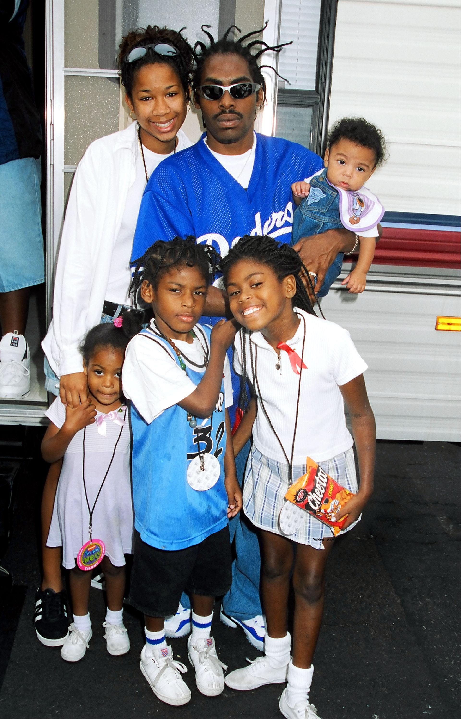 Coolio and his kids.