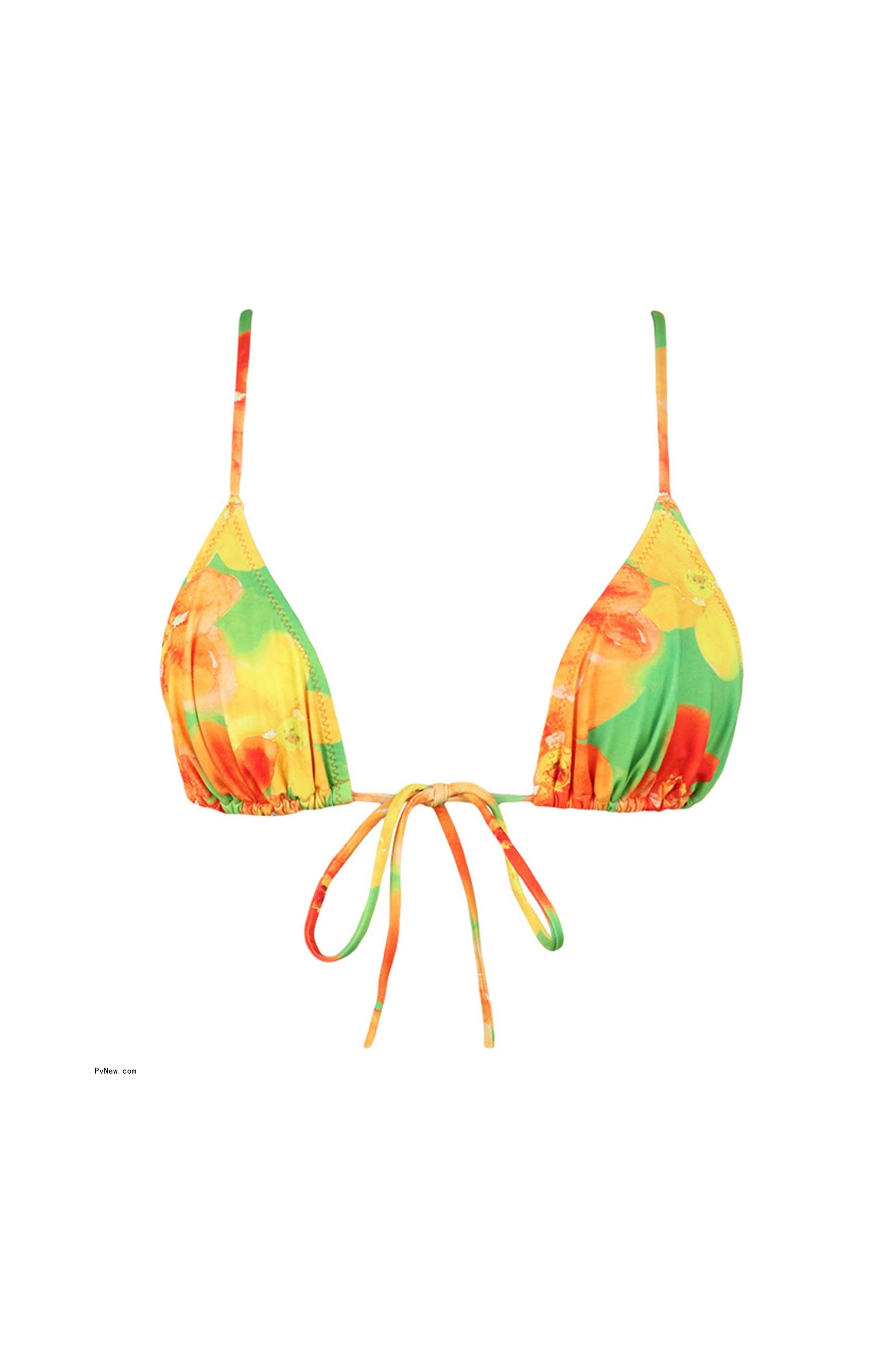 Heavy Manners floral bikini top