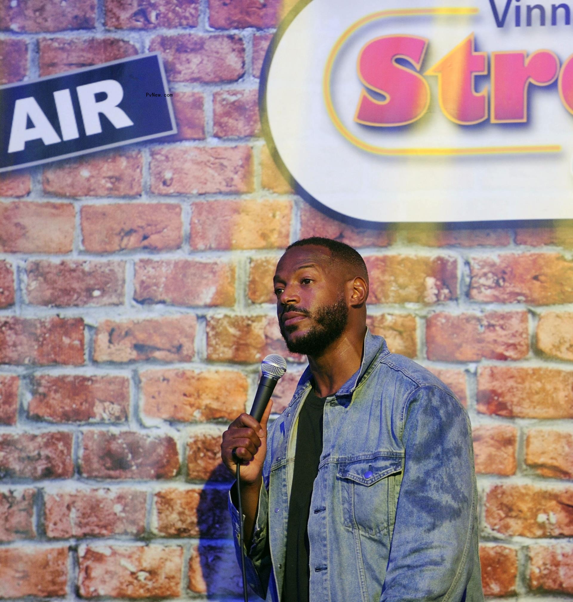 Marlon Wayans performs at The Stress Factory Comedy Club in 2020.
