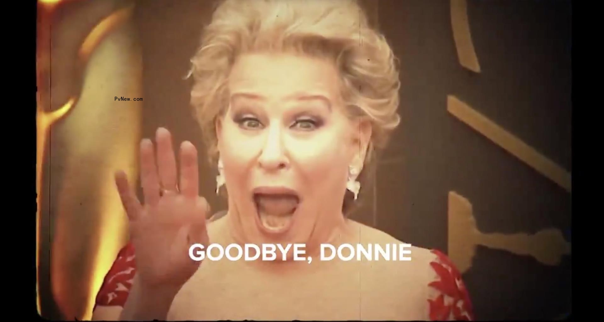 Bette Midler Sings ‘Goodbye Donnie’ in Comic Farewell-Trump Video
