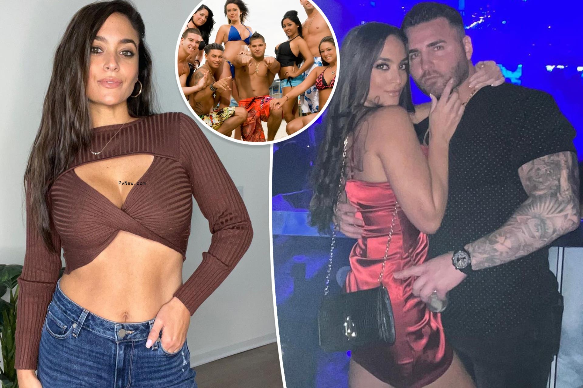 Sammi ‘Sweetheart’ Giancola filming ‘Jersey Shore’ with boyfriend Justin May