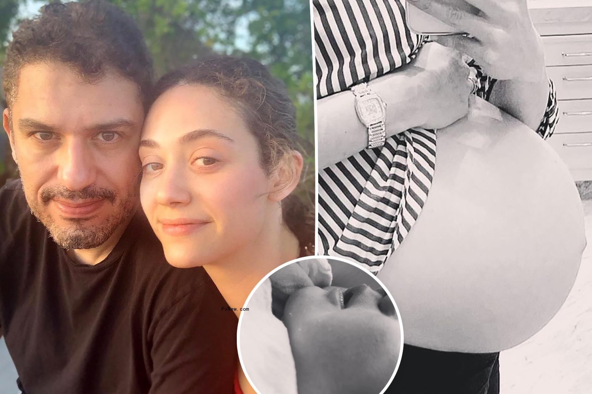 Emmy Rossum welcomes second baby with husband Sam Esmail