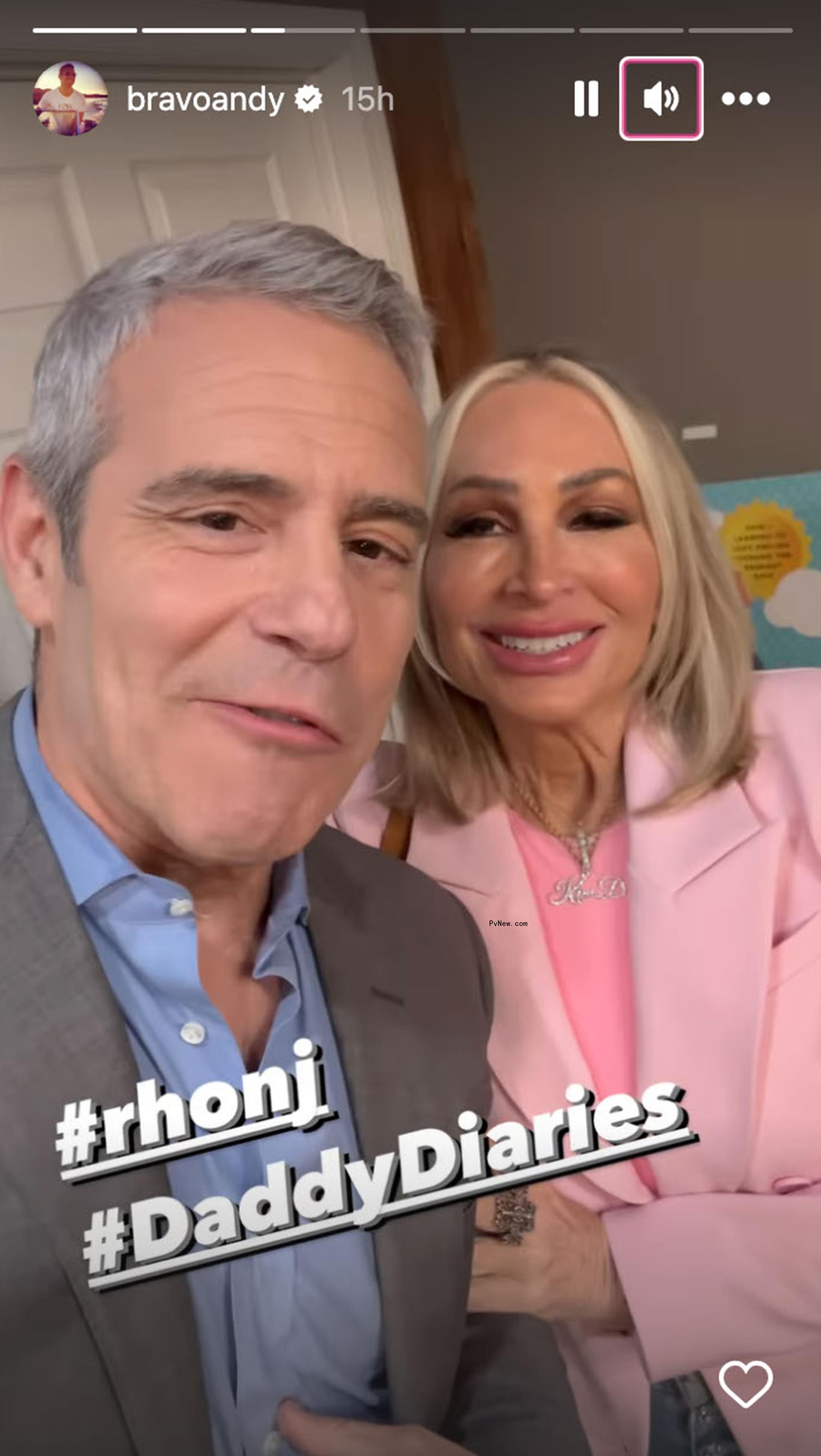 A selfie of ANdy COhen and Kim DePaola