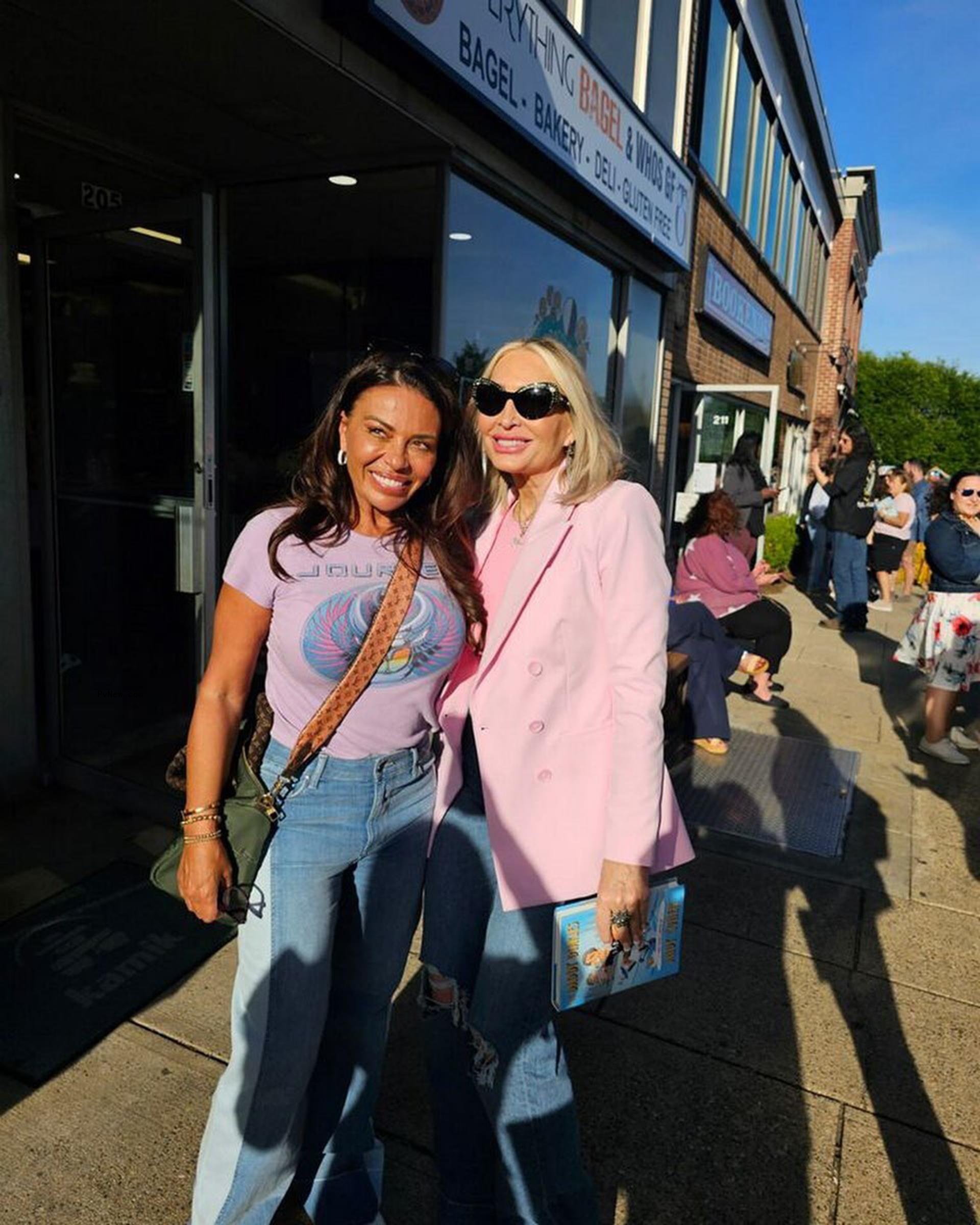 Kim DePaola and Dolores Catania posing for a photo together 