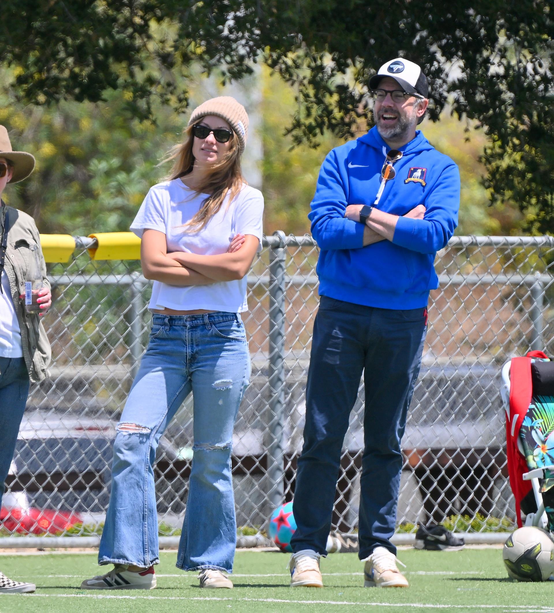 Jason Sudeikis and Olivia Wilde