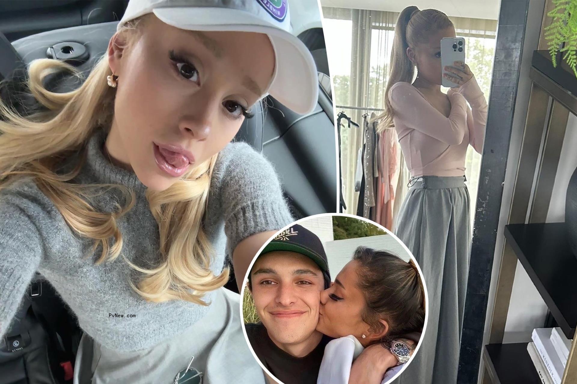 Ariana Grande shares sweet snaps from Wimbledon amid news of Dalton Gomez split