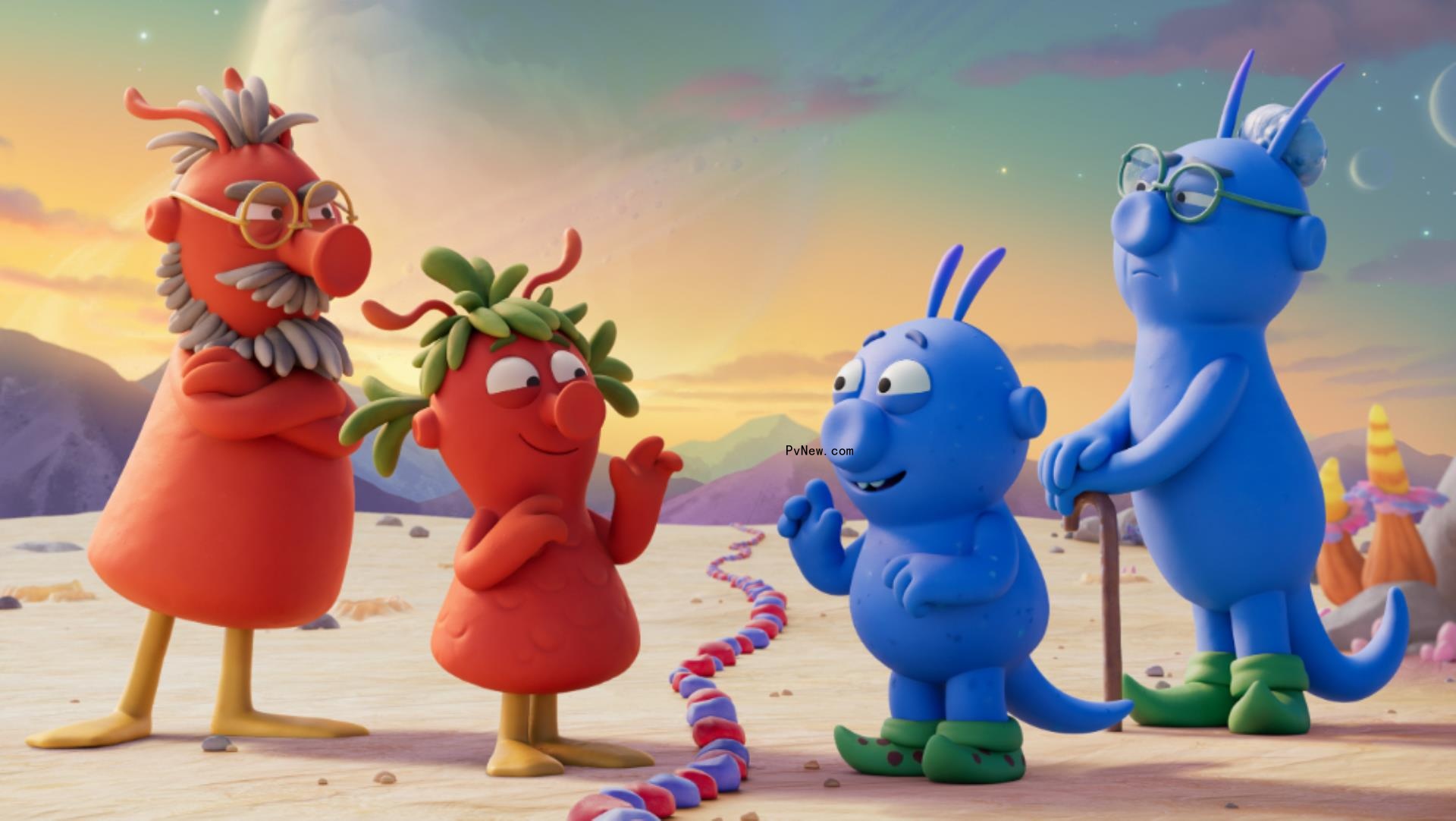 First Look Image: Bill Bailey, ‘Bridgerton’s’ Adjoa Andoh in Julia Donaldson’s ‘The Smeds and The Smoos’