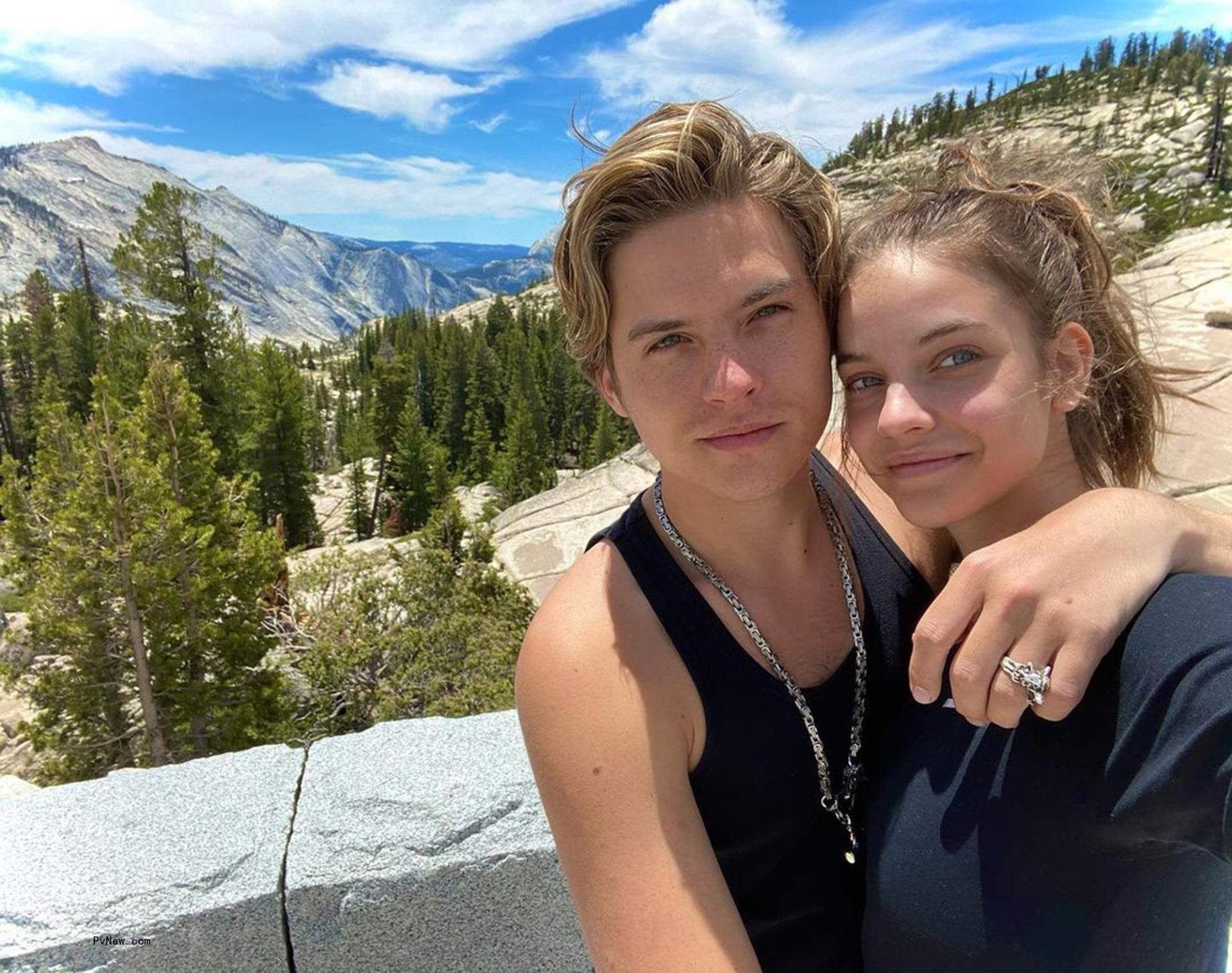 Dylan Sprouse and Barbara Palvin