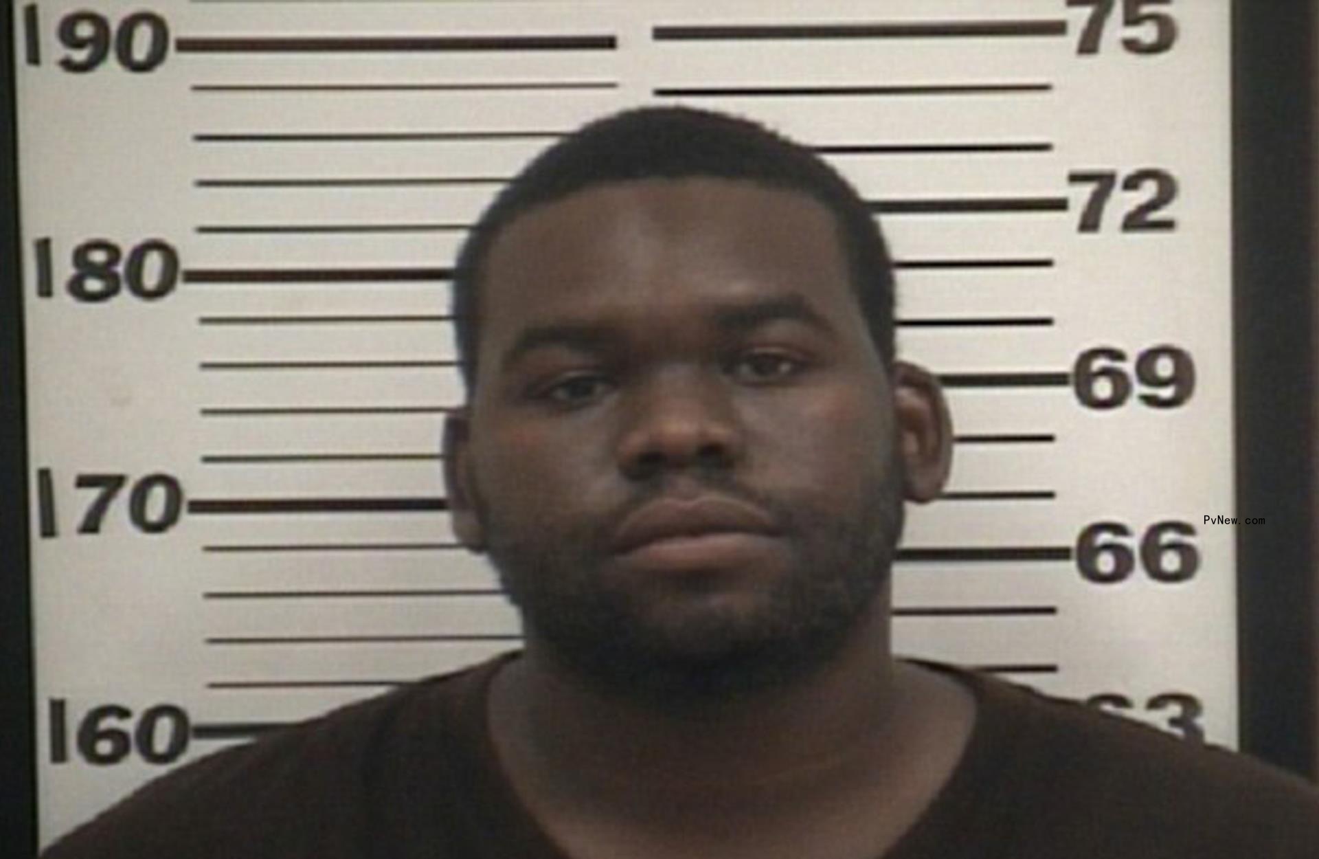 A mugshot of Bryson Bryant.