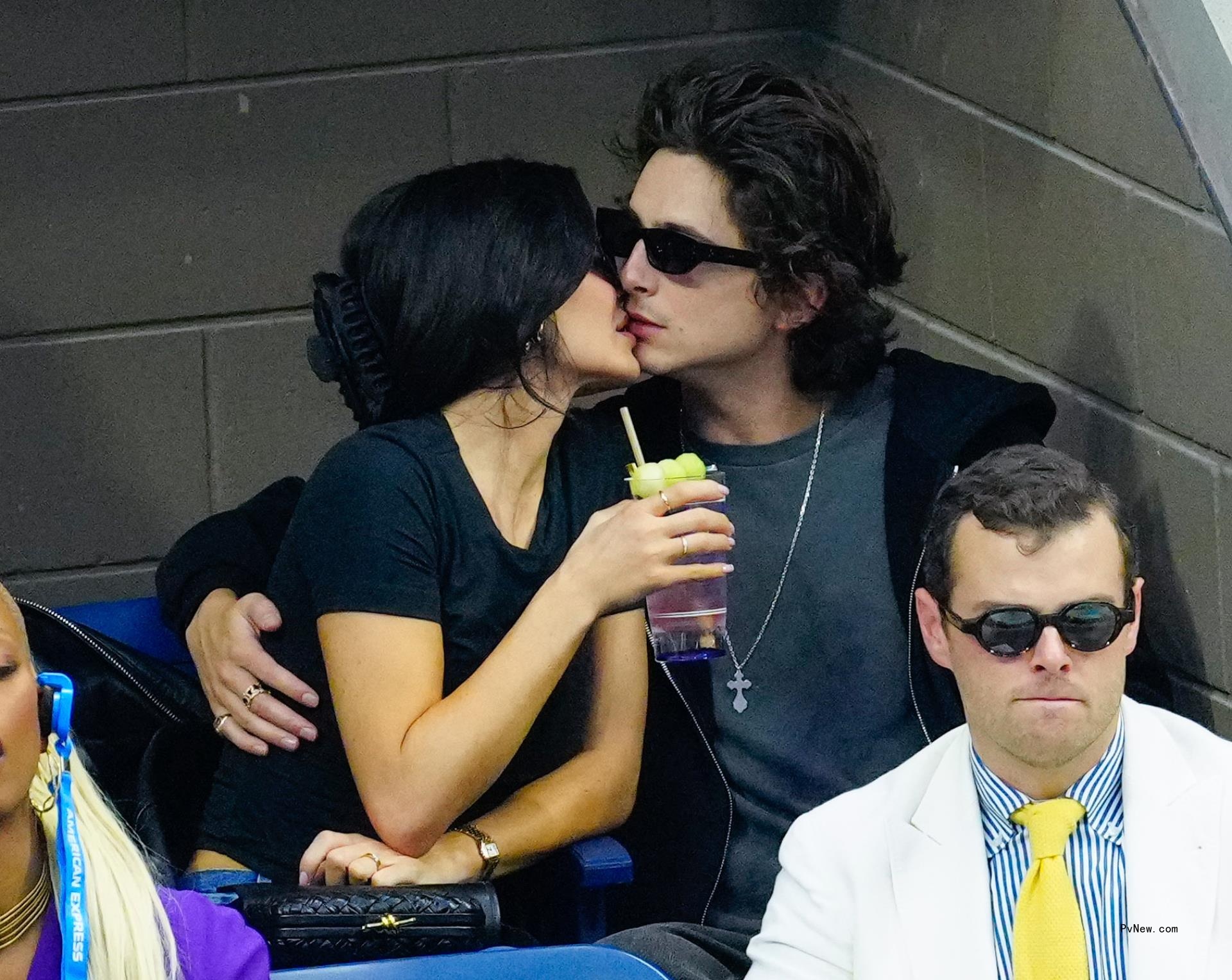 Kylie Jenner and Timothée Chalamet