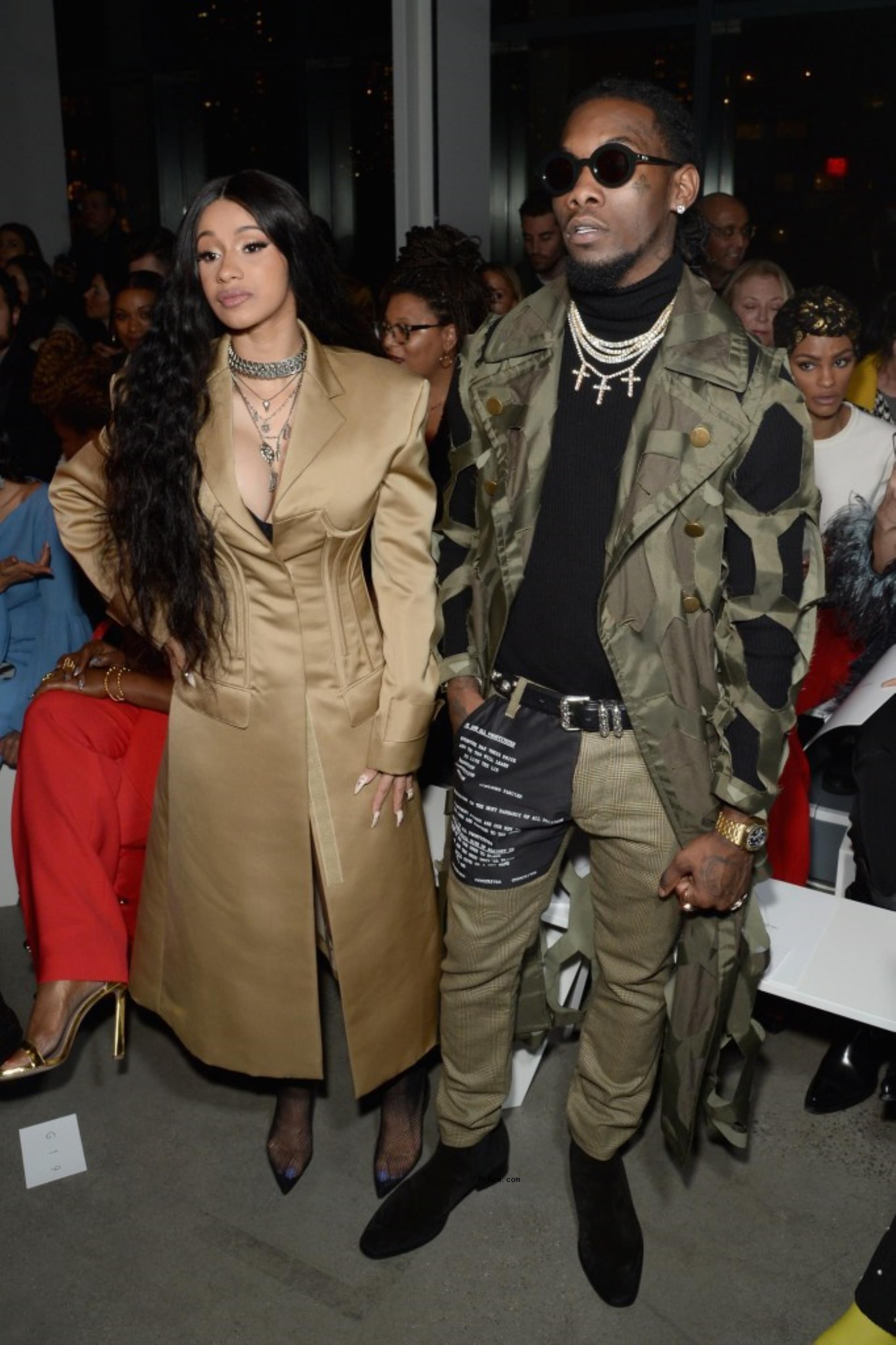 Cardi B and Offset.
