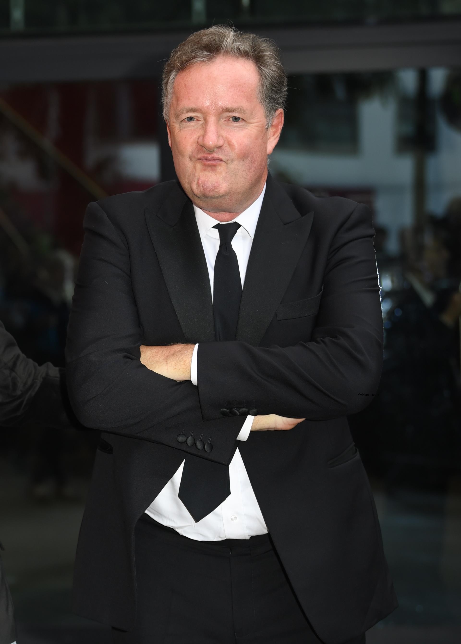 Piers Morgan posing