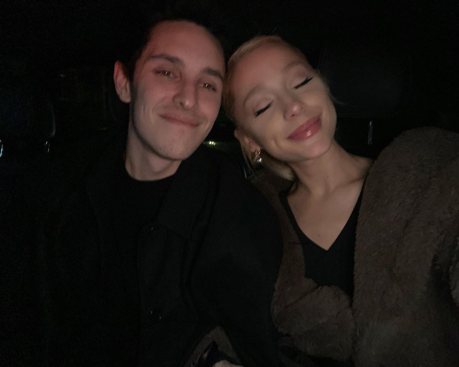 Ariana Grande and Dalton Gomez.