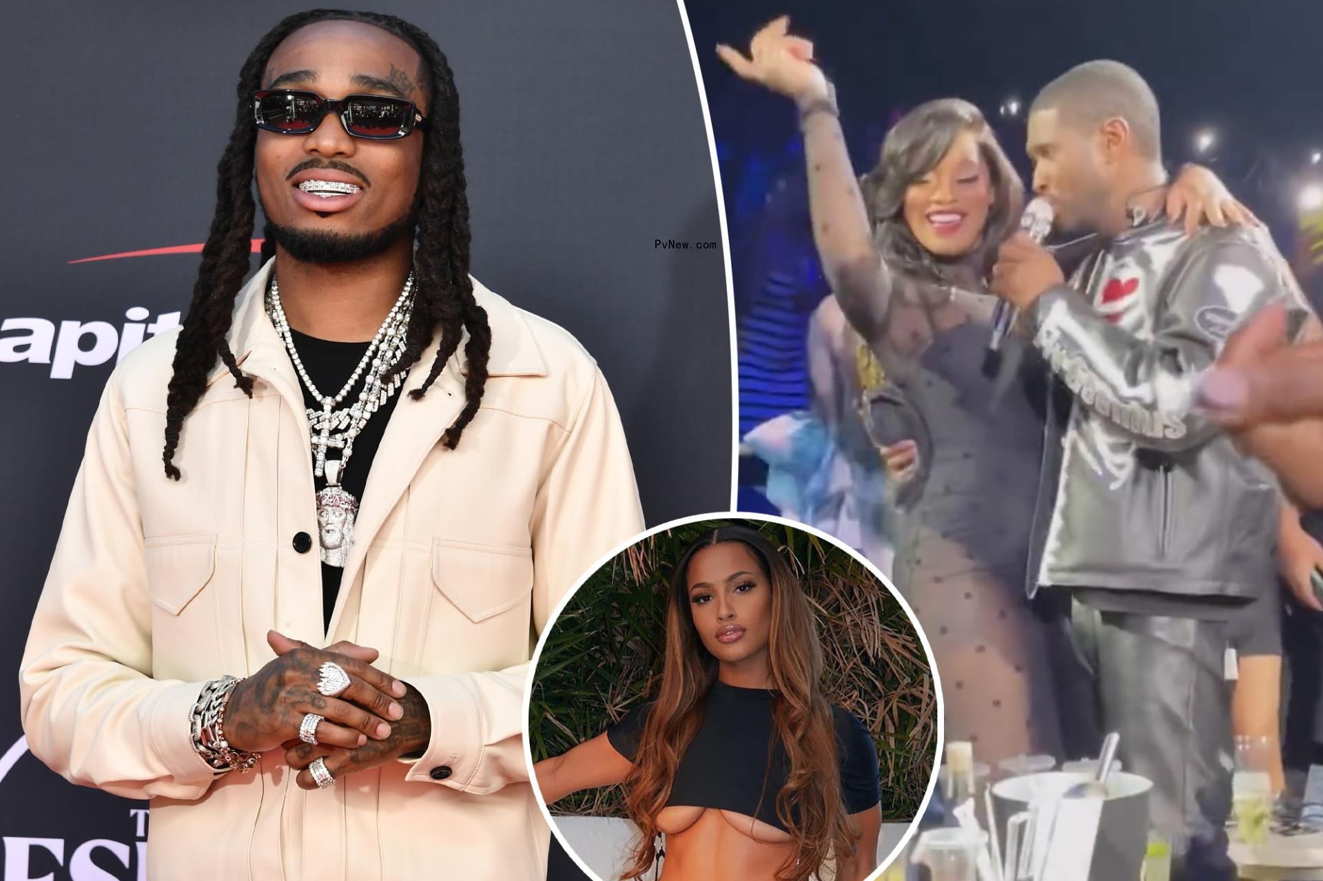 Usher asks for permission to ‘serenade’ Quavo’s rumored girlfriend after Keke Palmer debacle