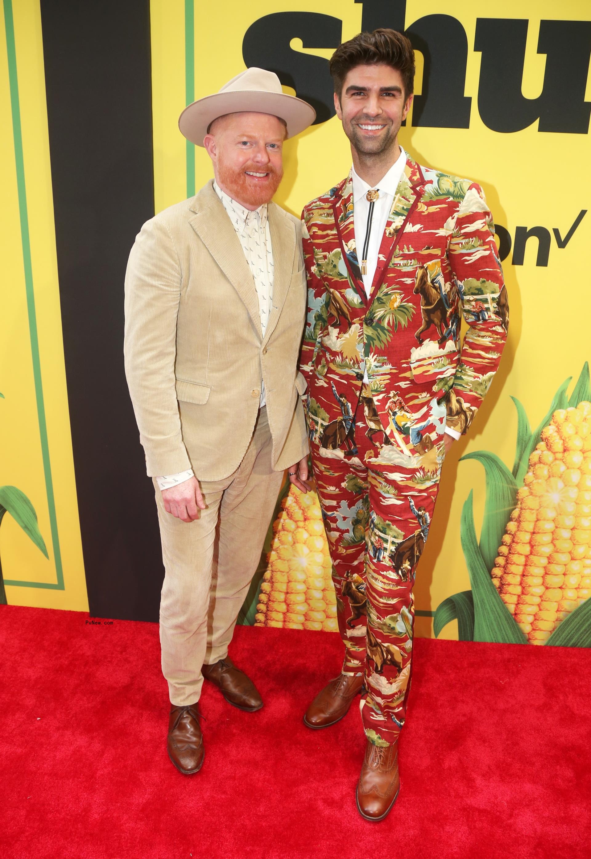 Jesse Tyler Ferguson and Justin Mikita at