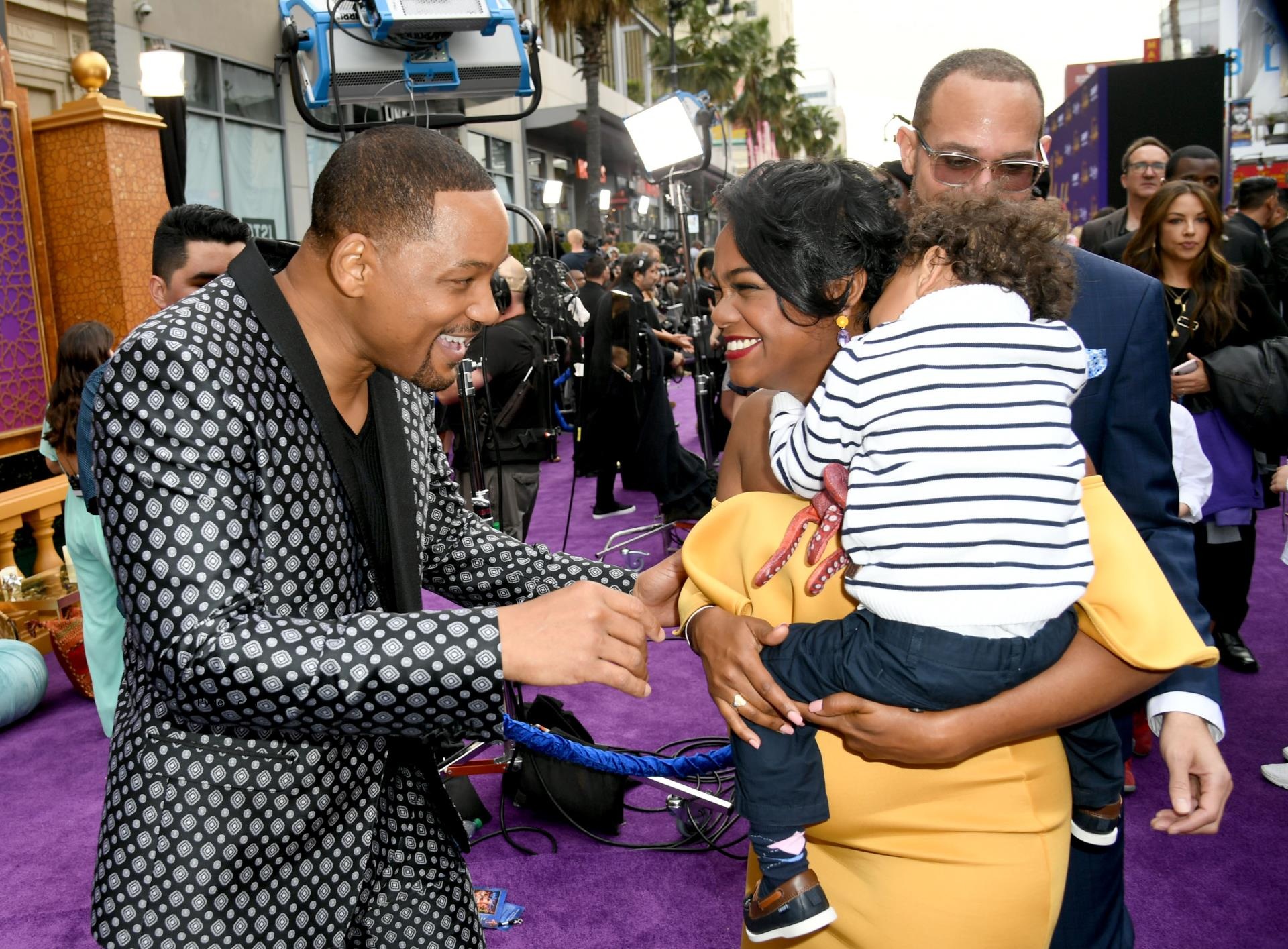 Will Smith and Tatyana Ali in 2019.