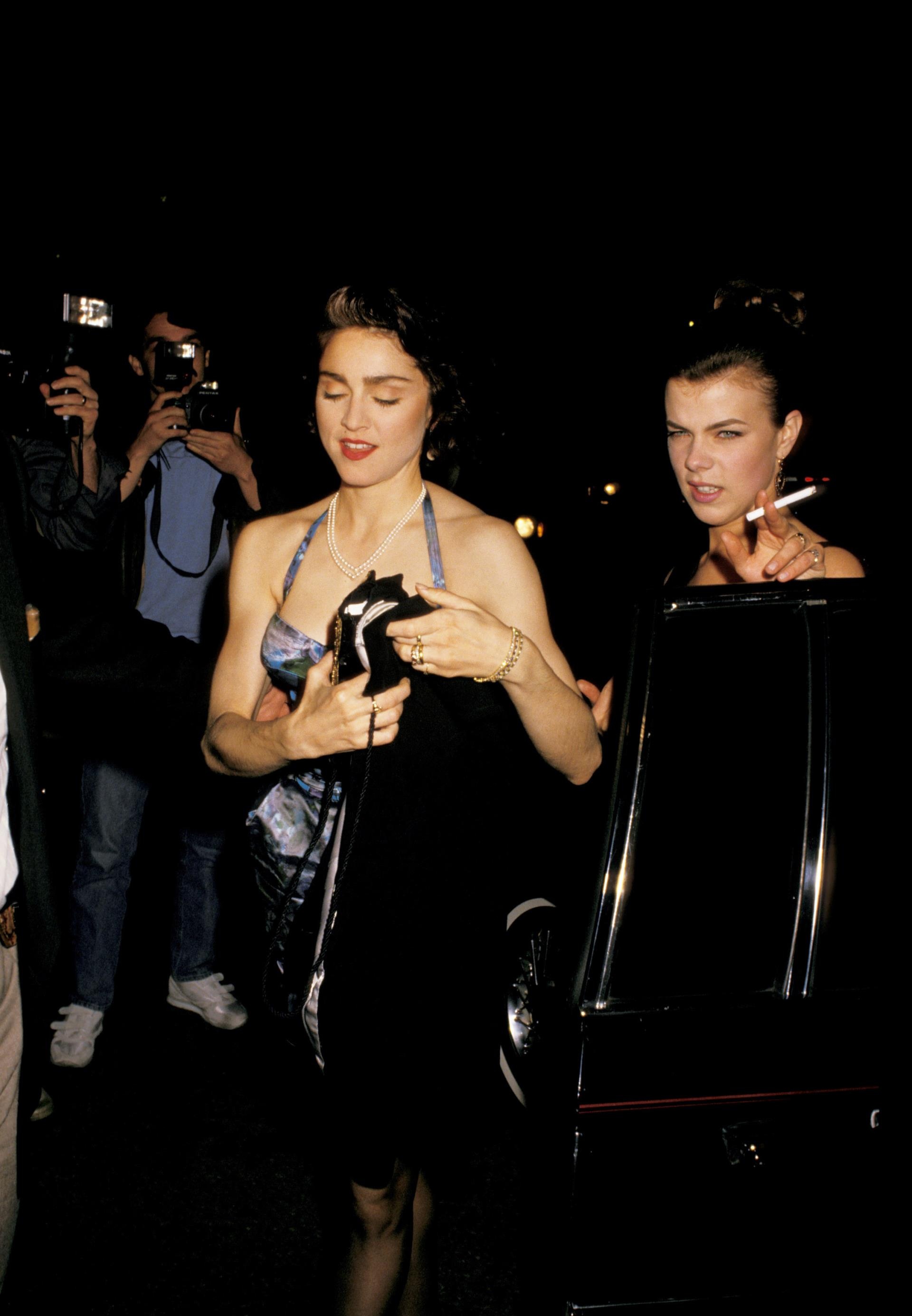 Mado<i></i>nna and Debi Mazar in the 90s.