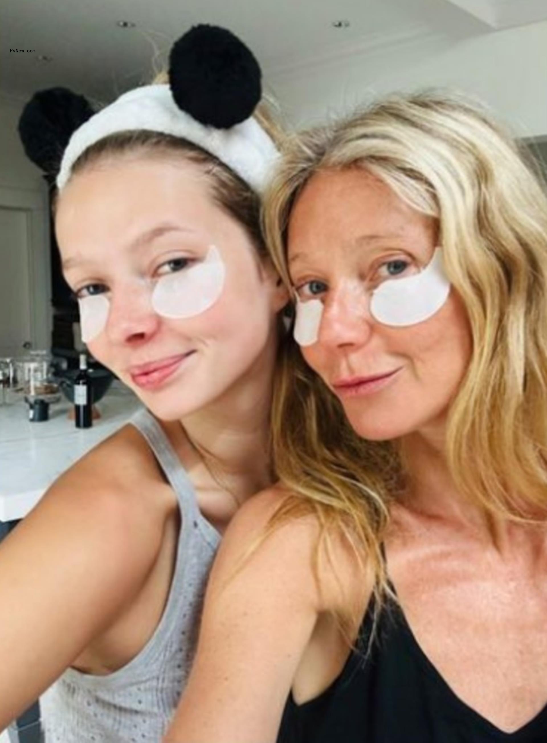 Gwyneth Paltrow and Apple Martin