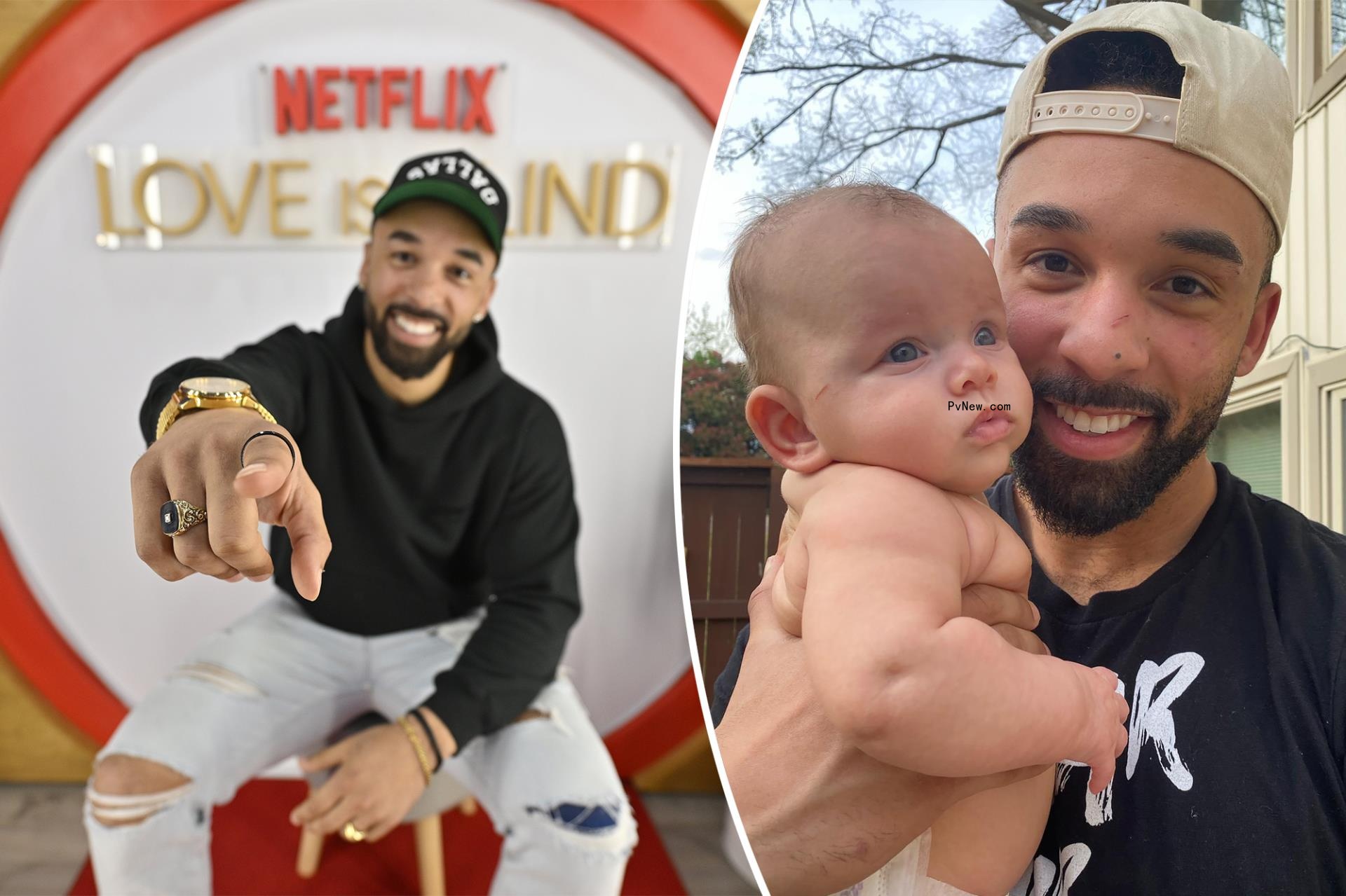 ‘Love Is Blind’ star Bartise Bowden welcomes first child