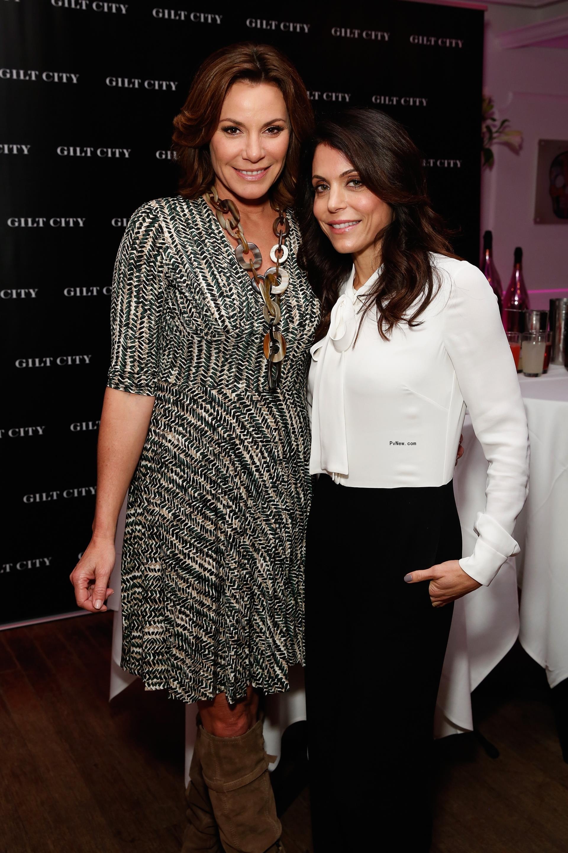 Luann de Lesseps and Bethenny Frankel at a Skinnygirl event in 2014