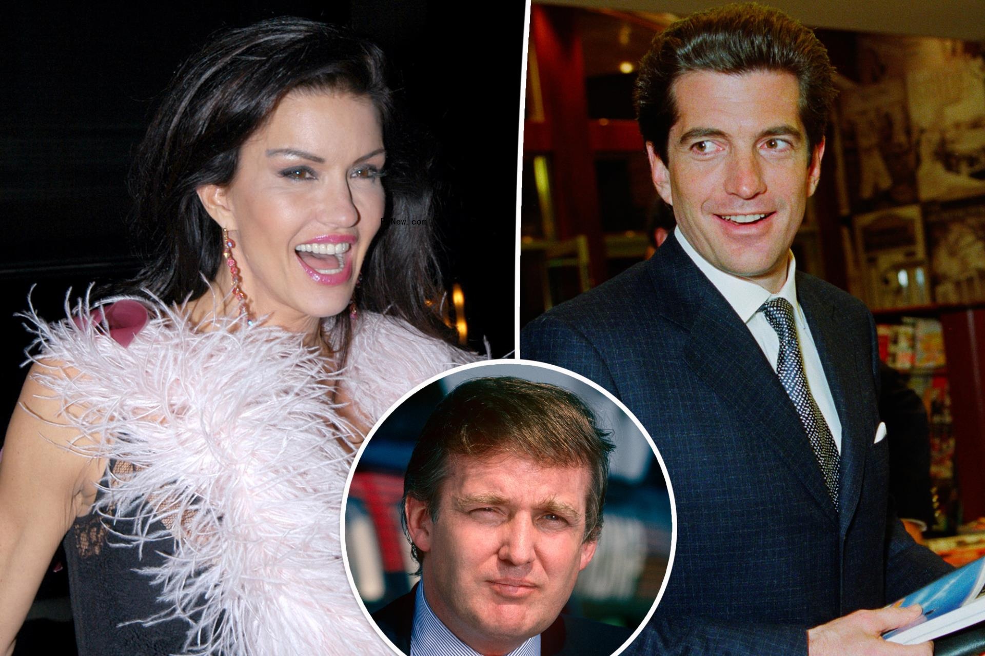 Janice Dickinson o<i></i>nce stole Do<i></i>nald Trump’s limo to go on a date with JFK Jr.