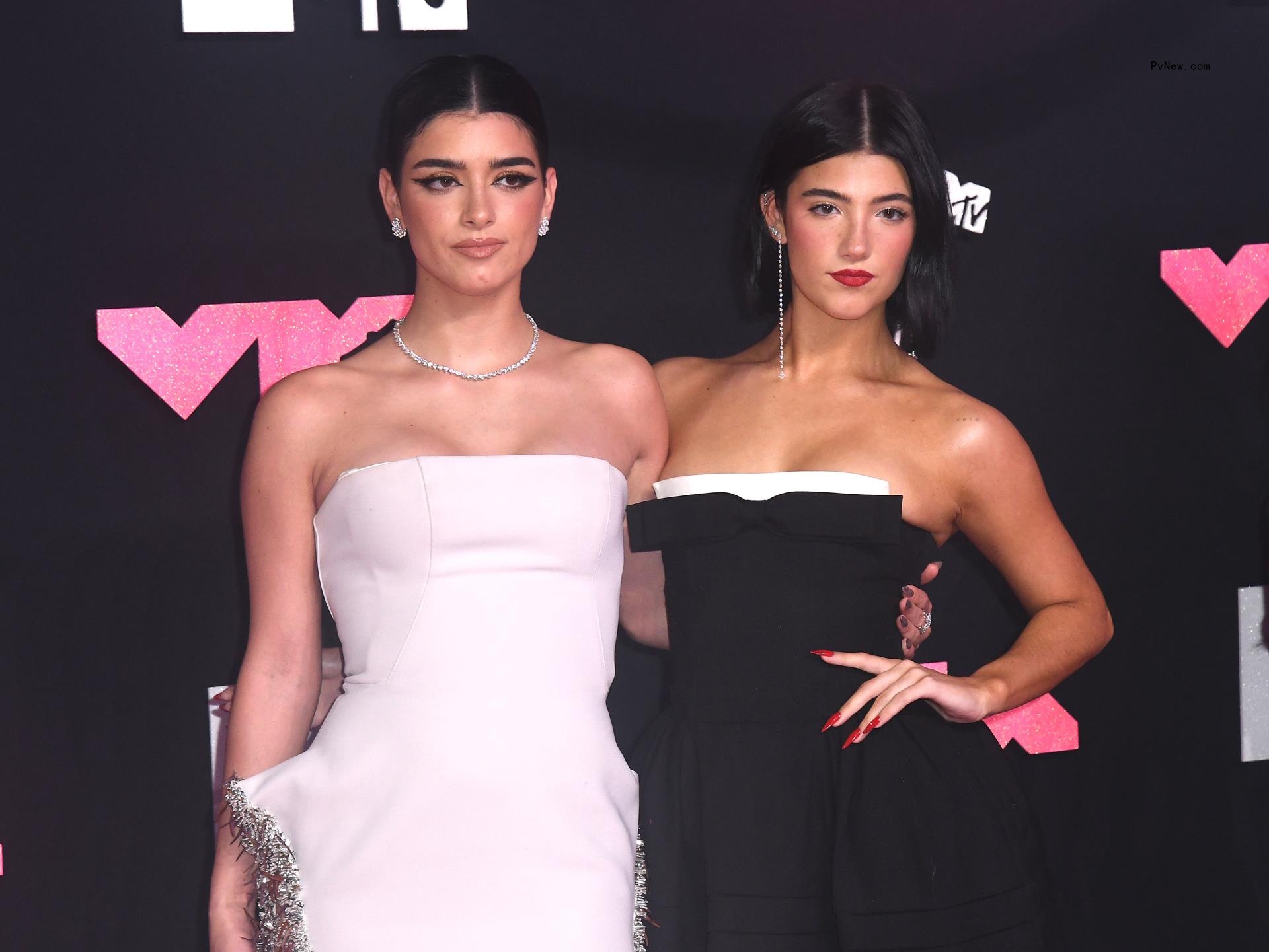 Dixie and Charlie D'Amelio