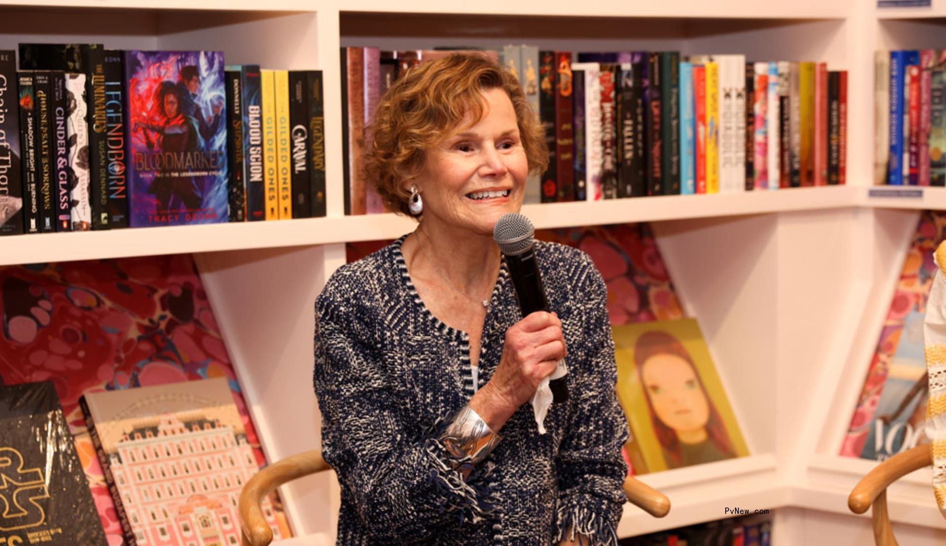 Judy Blume Talks Censorship With 16-Year-Old Bookstore Owner: ‘It’s People Like You Who Give Us Hope’