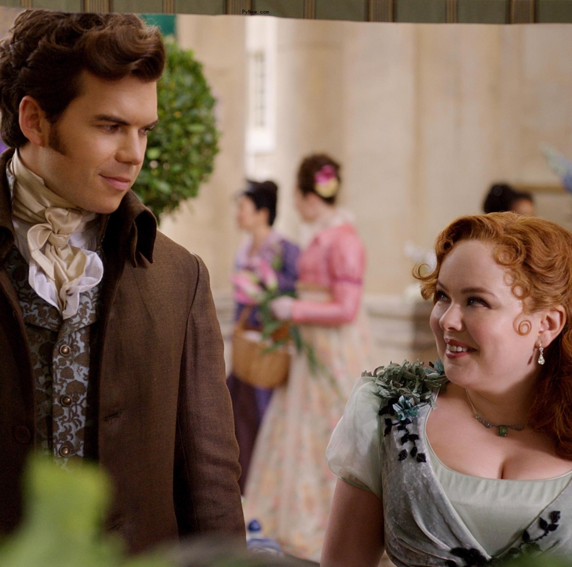 ‘Bridgerton’ Season 3: First Look at Penelope and Colin’s Romance
