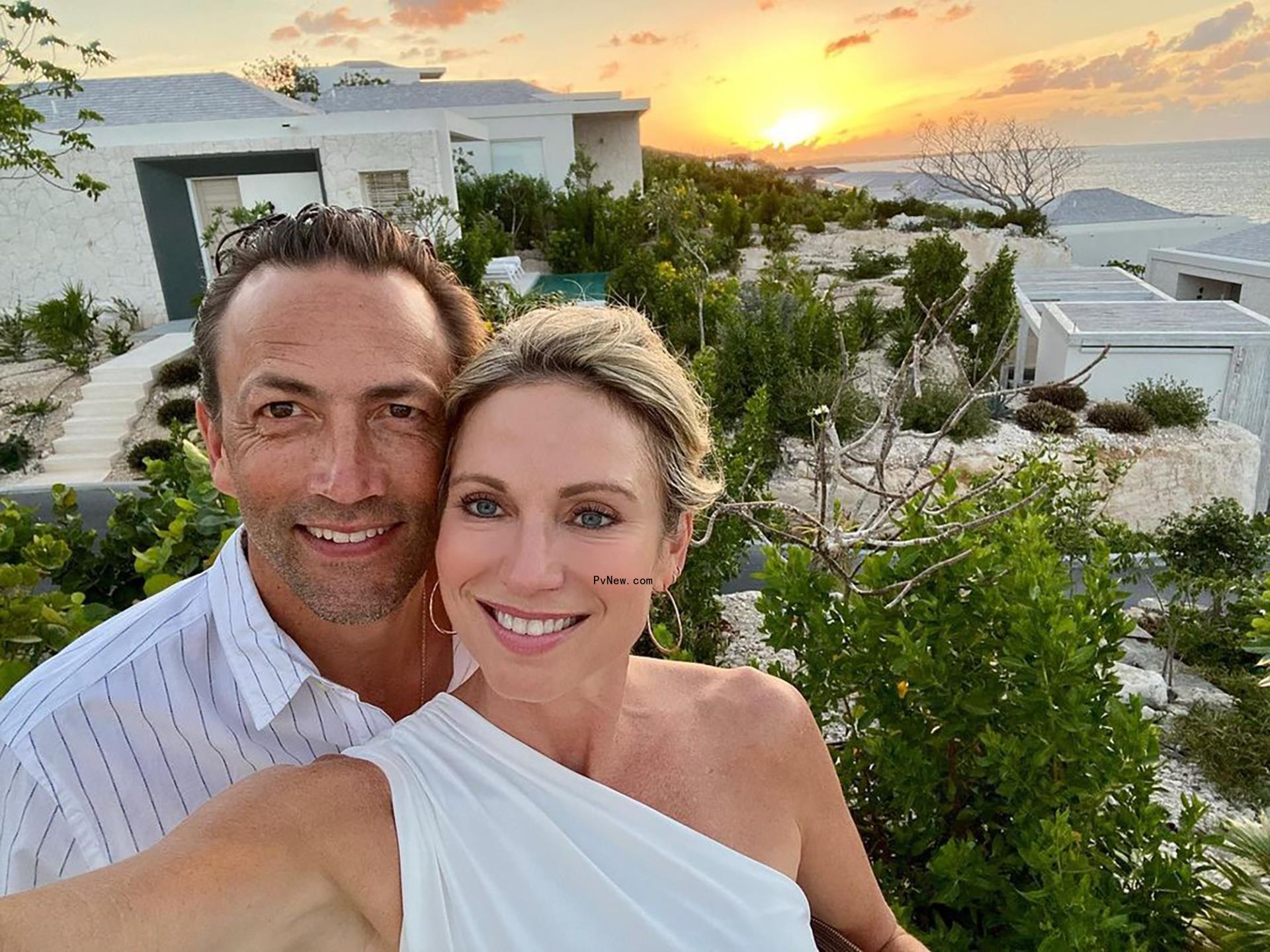 Amy Robach and Andrew Shue