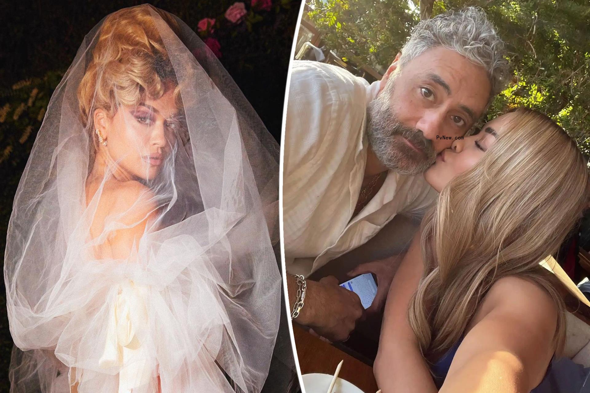 Rita Ora reveals ‘perfect’ wedding dress she wore to marry Taika Waititi: ‘No alterations needed’