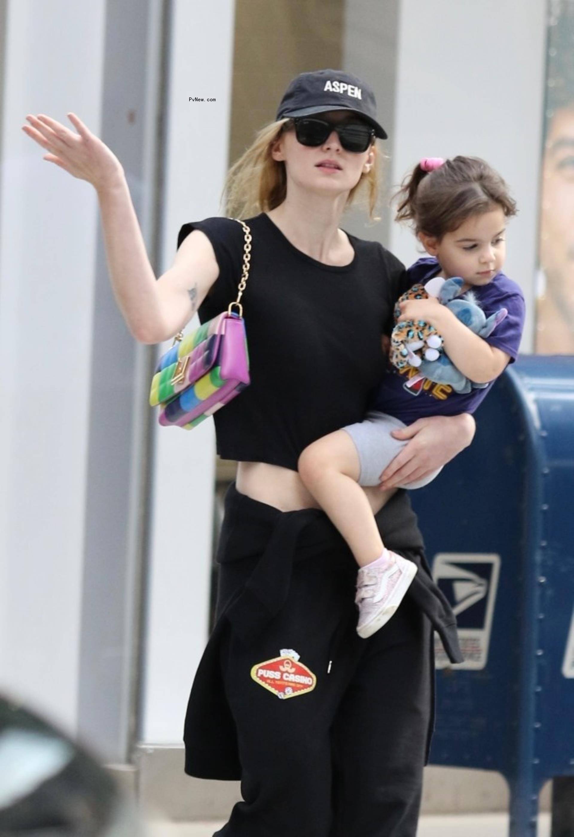 Sophie Turner and daughter Willa Jonas