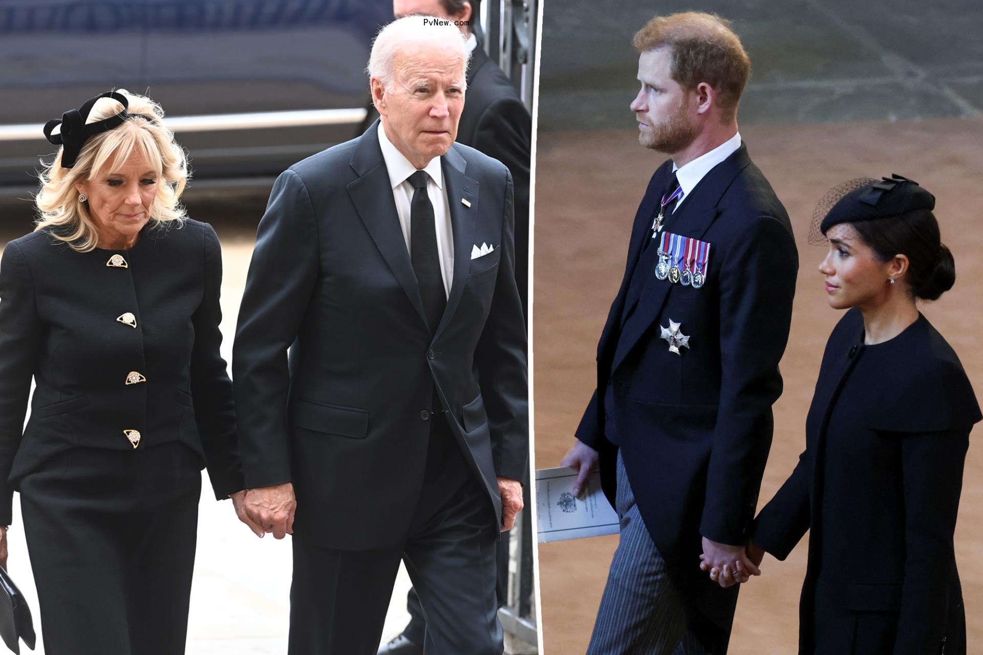 Prince Harry, Meghan Markle asked to use Air Force One after Queen’s funeral — but got denied