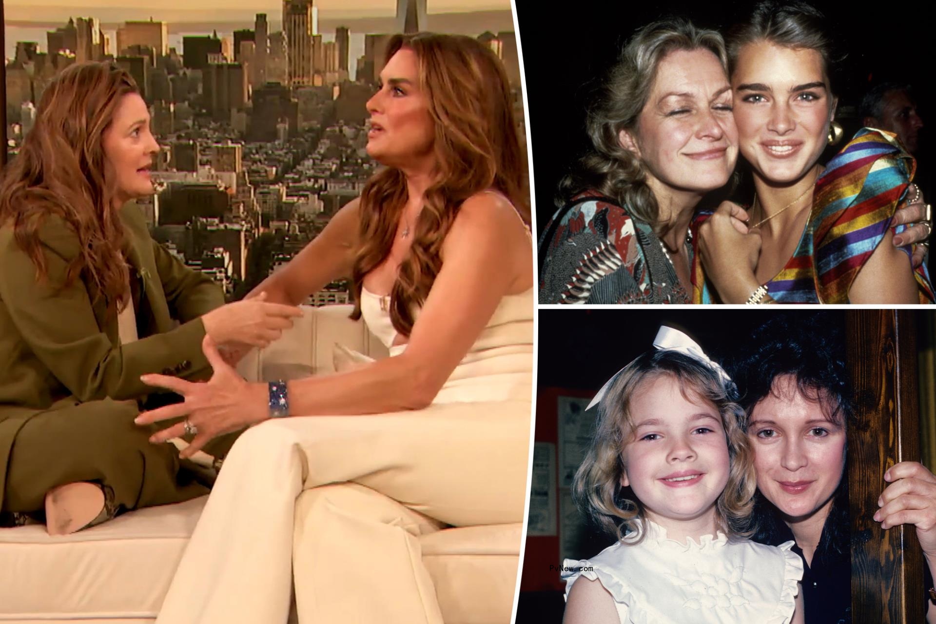 Brooke Shields, Drew Barrymore: Our ‘needy’ and ‘weird’ moms were ‘in love’ with us