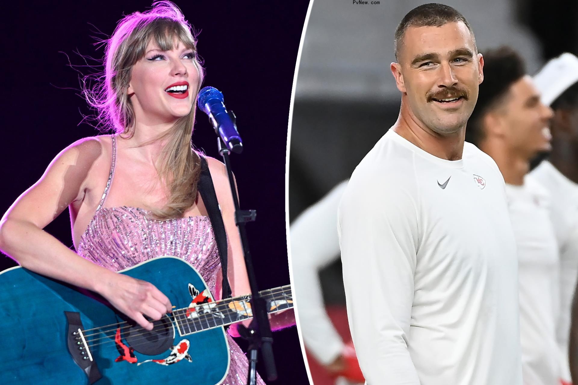 Taylor Swift is reportedly ‘hanging out’ with NFL star Travis Kelce