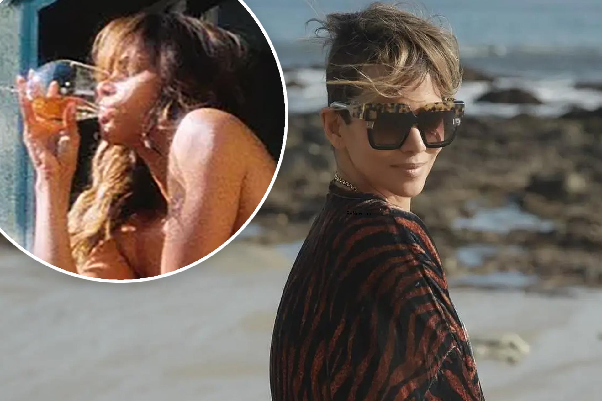 Halle Berry shuts down troll over criticism of risqué balcony photo