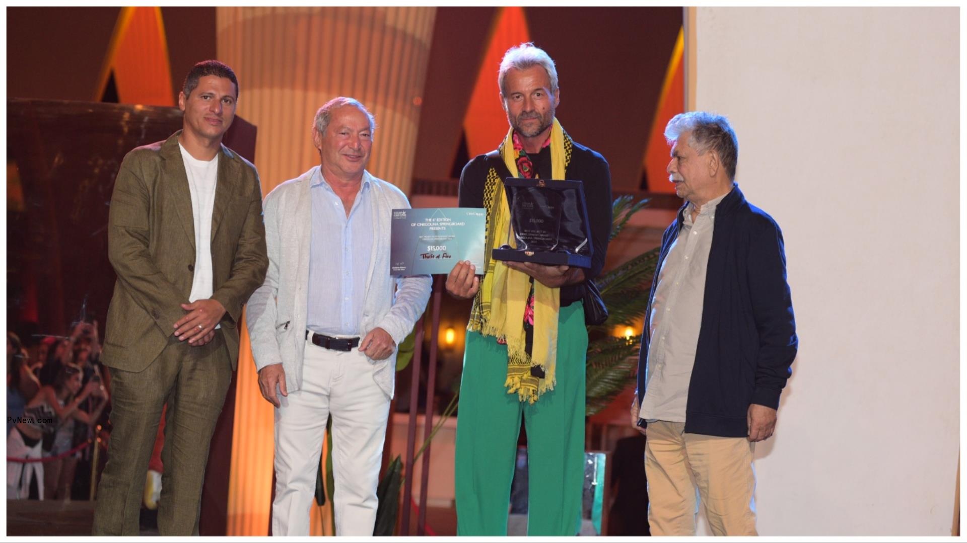 Iraqi and Palestinian Projects Take Top Prizes in CineGouna Springboard Awards