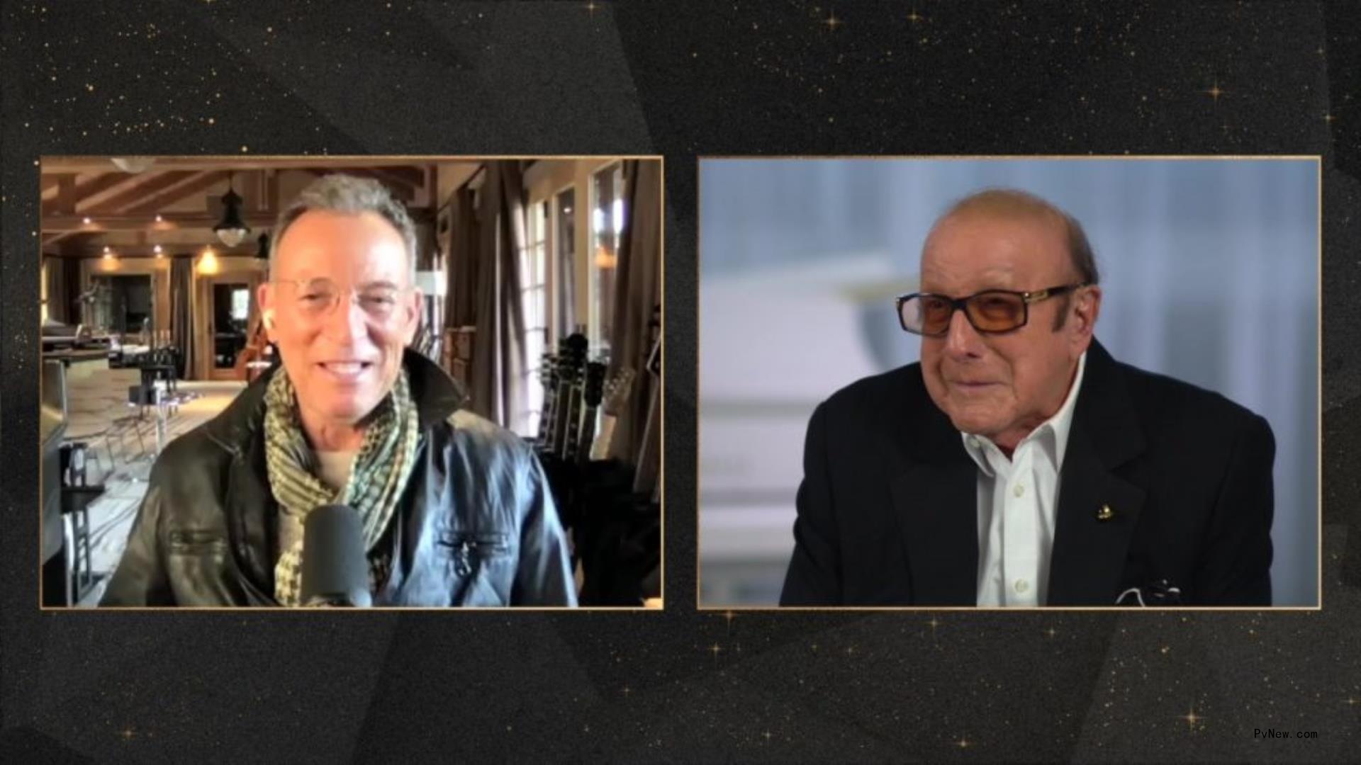 Bruce Springsteen, Alicia Keys, Rod Stewart Reminisce With Clive Davis at Virtual Pre-Grammy Gala