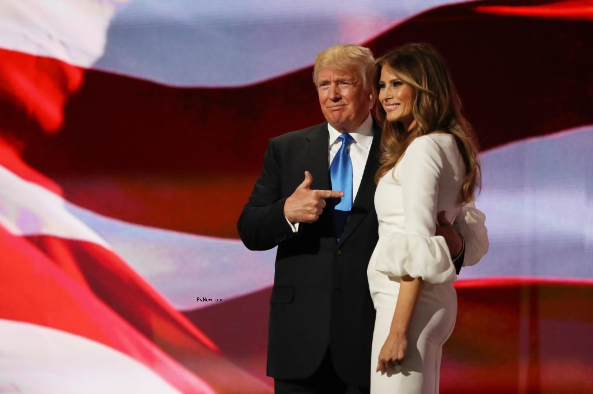 Do<i></i>nald and Melania Trump