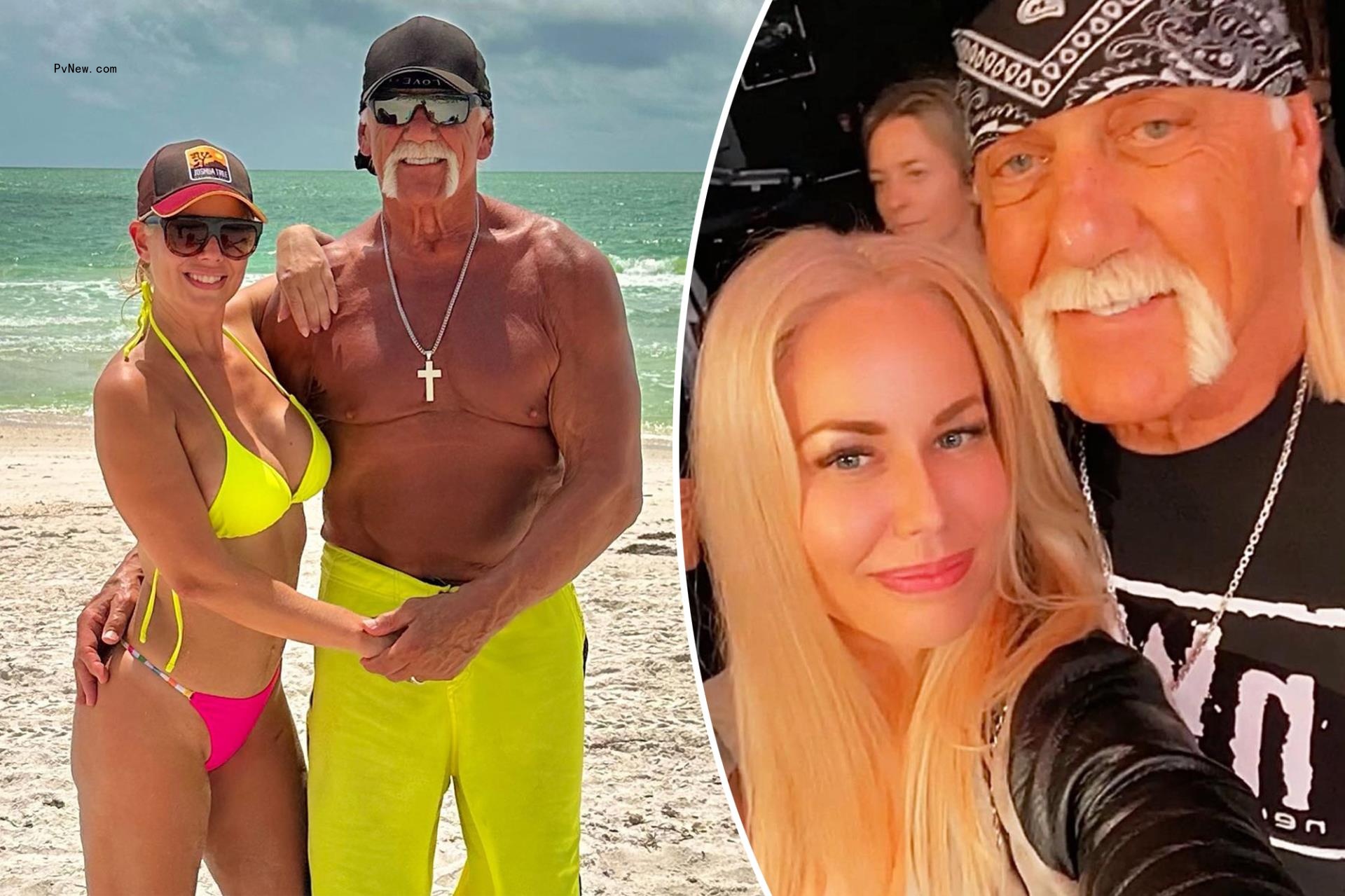 Hulk Hogan, 70, marries Sky Daily, 45, in intimate Florida wedding mo<i></i>nths after engagement