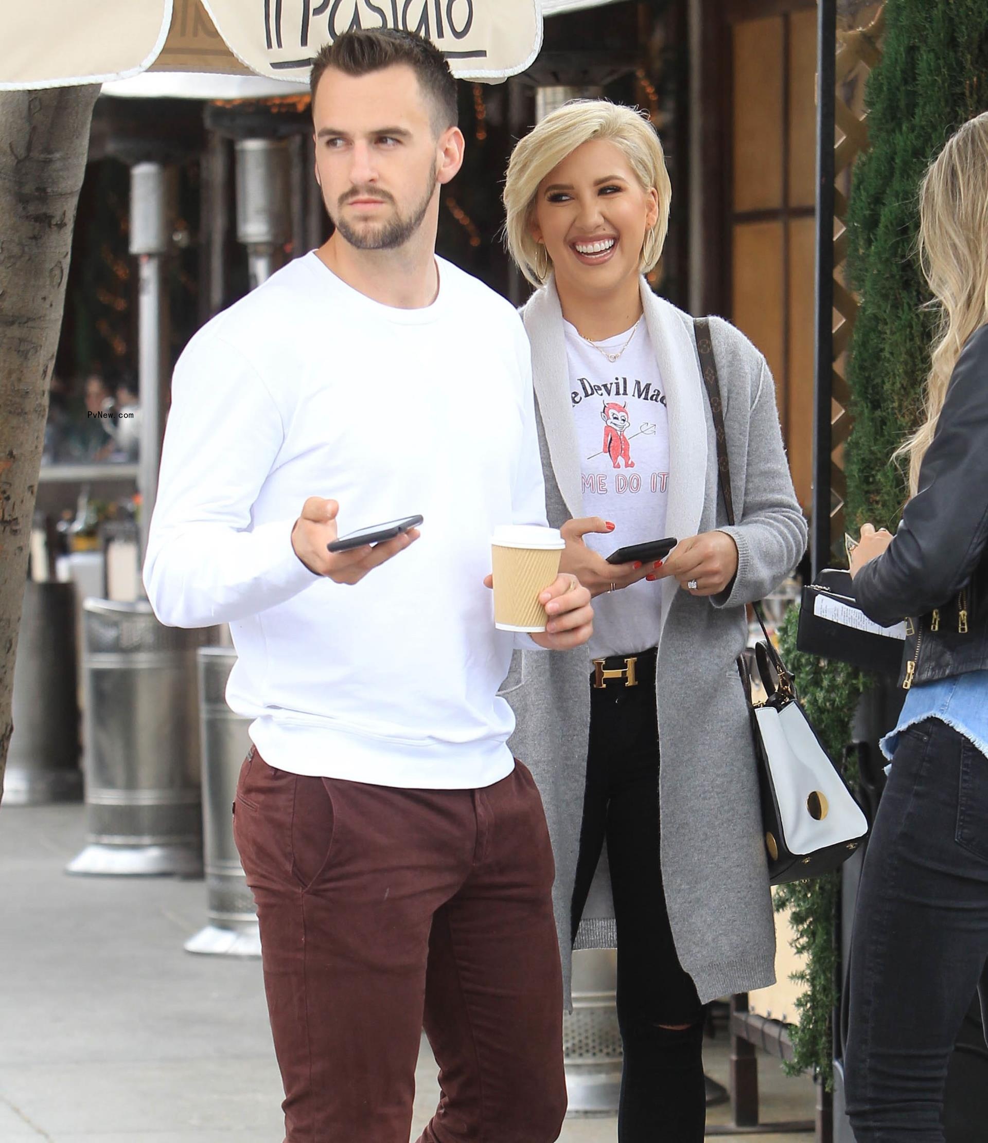 Savannah Chrisley and Nic Kerdiles in March 2019.