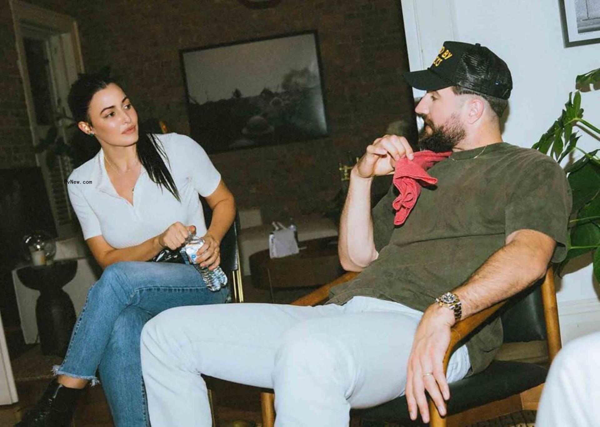 Hannah Lee Fowler and Sam Hunt