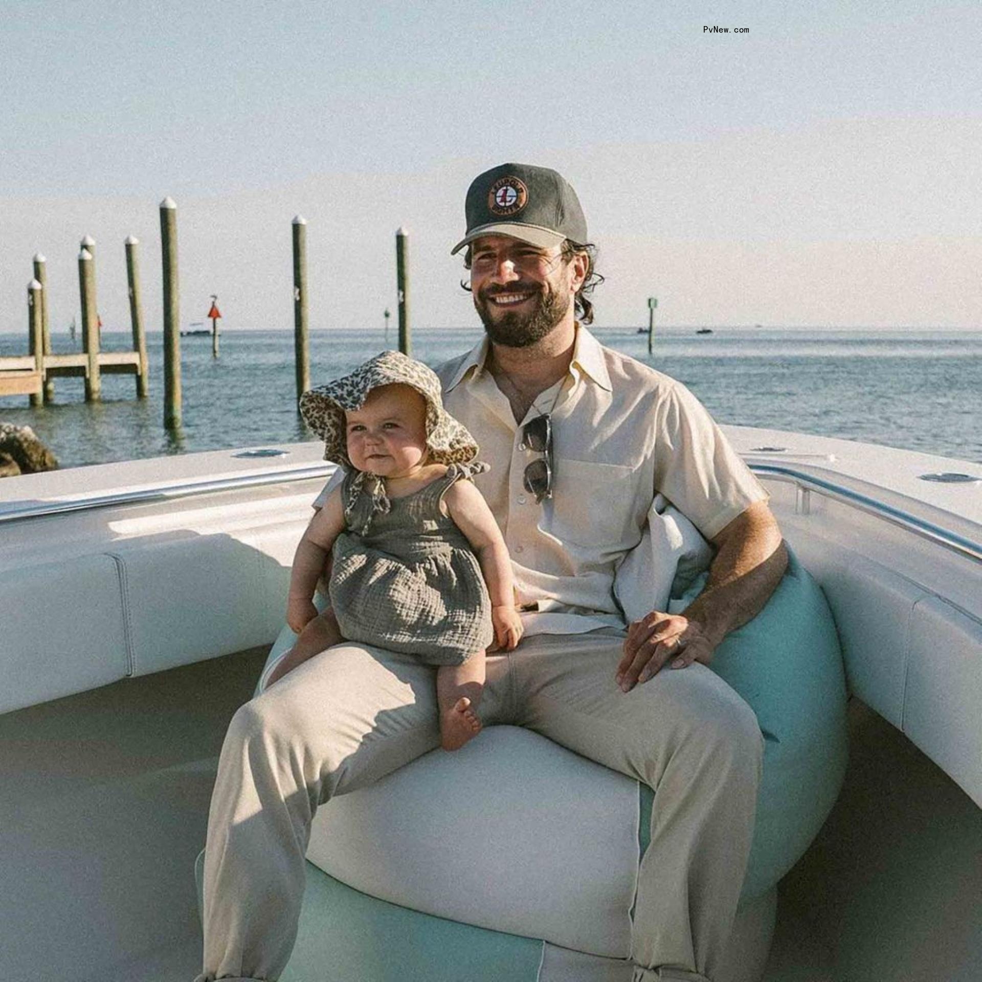 Sam Hunt and daughter