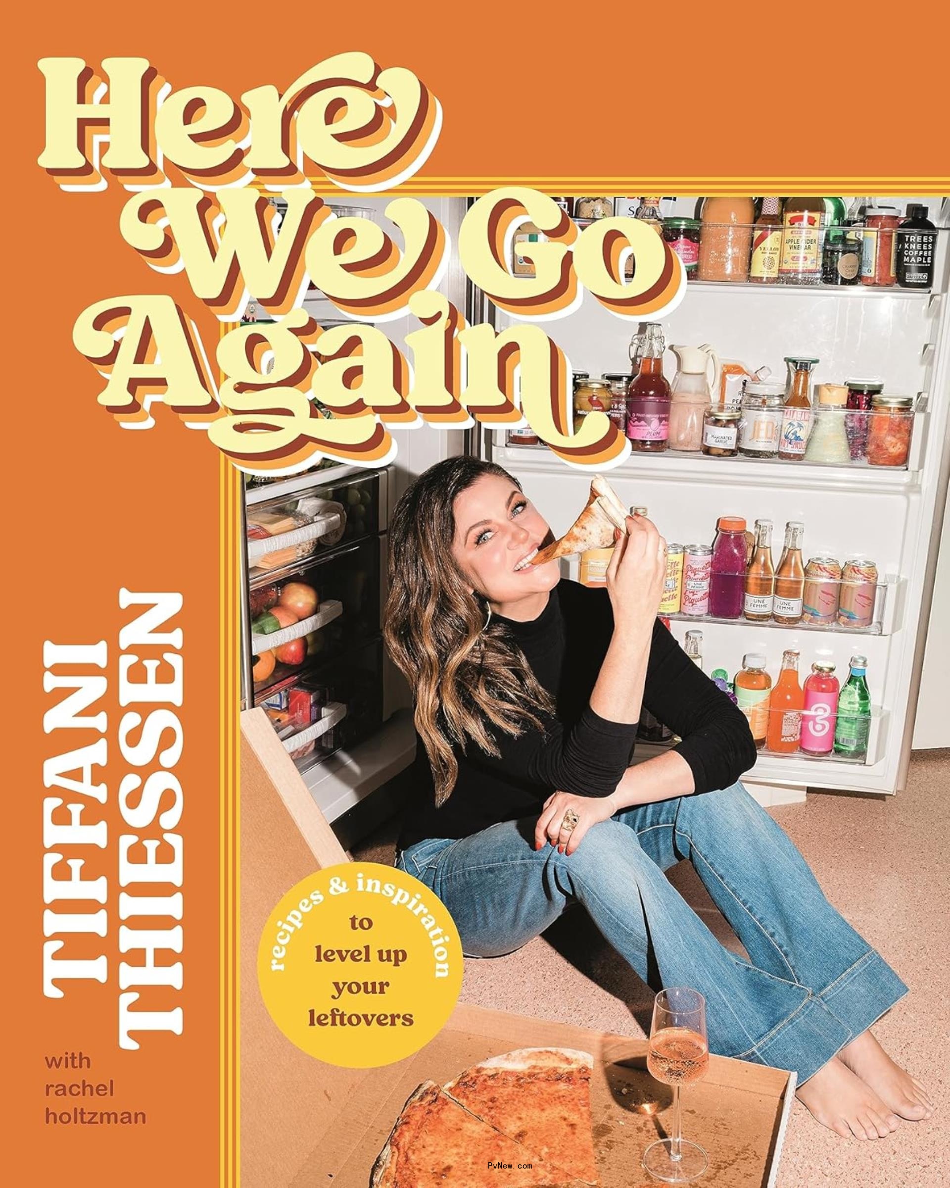 Cover of Tiffani Thiessen cookbook.