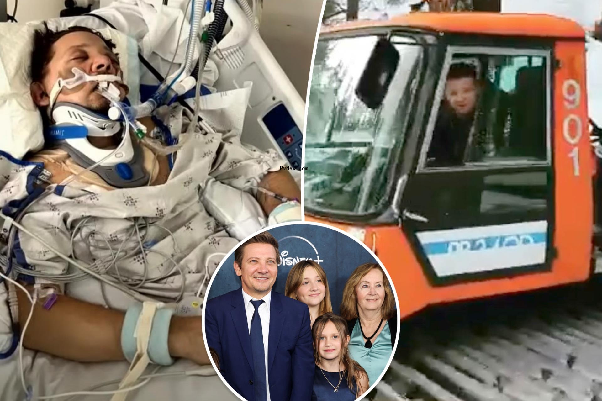 Jeremy Renner says his mom wants to burn the snowplow that ran him over