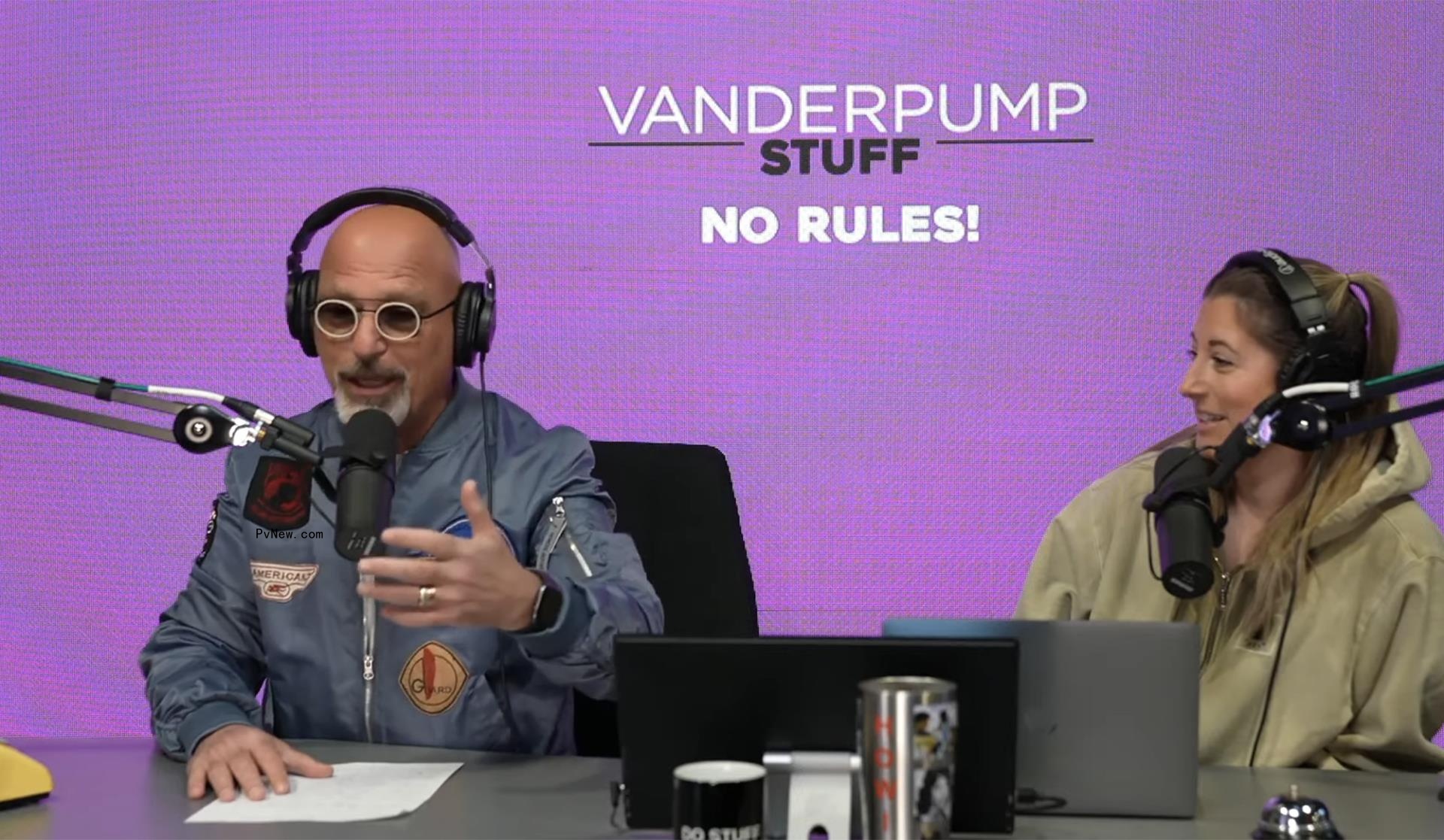 Howie Mandel and daughter film podcast