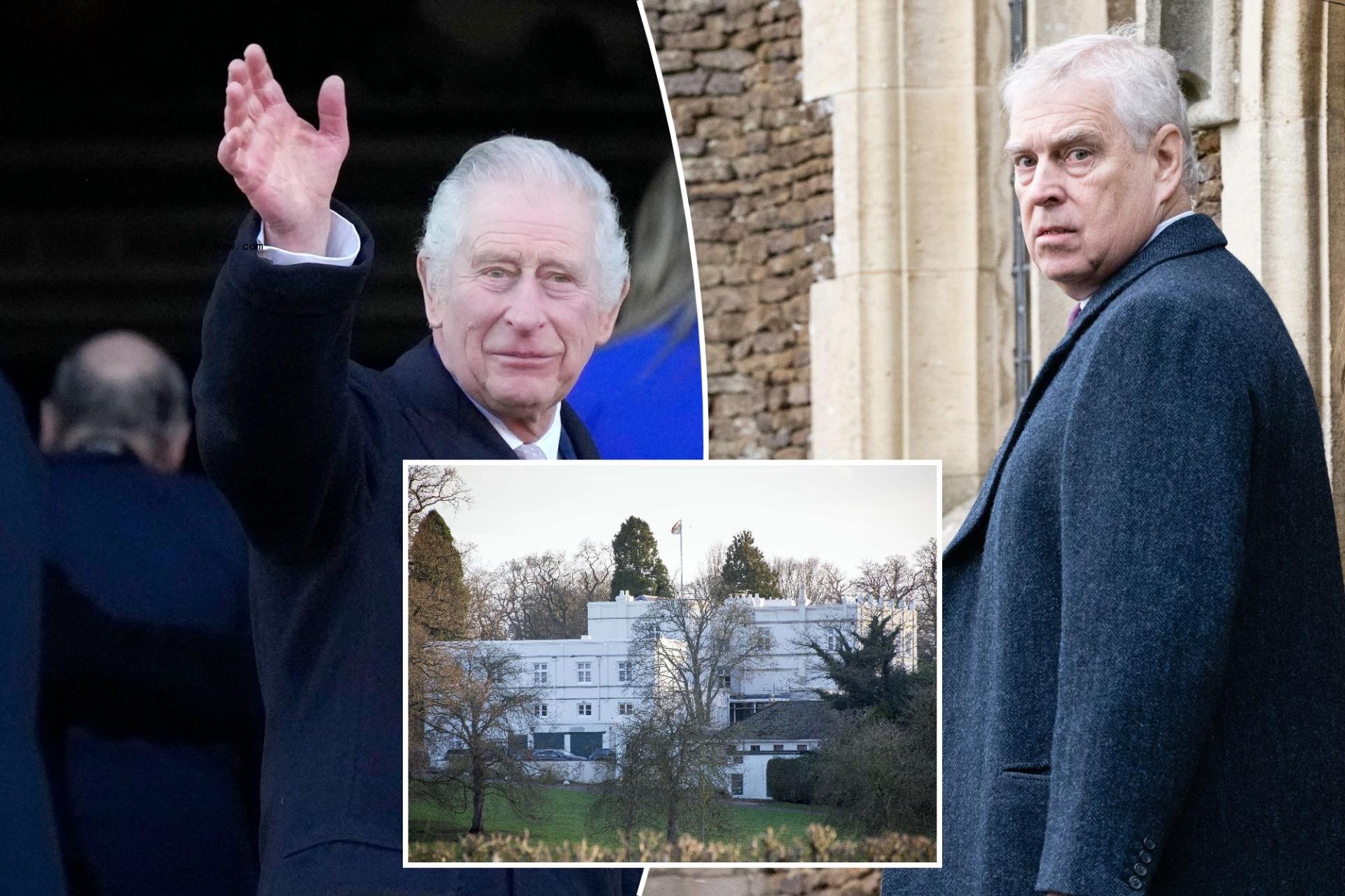 King Charles ‘furious’ with disgraced Prince Andrew, who refuses to leave $37M home